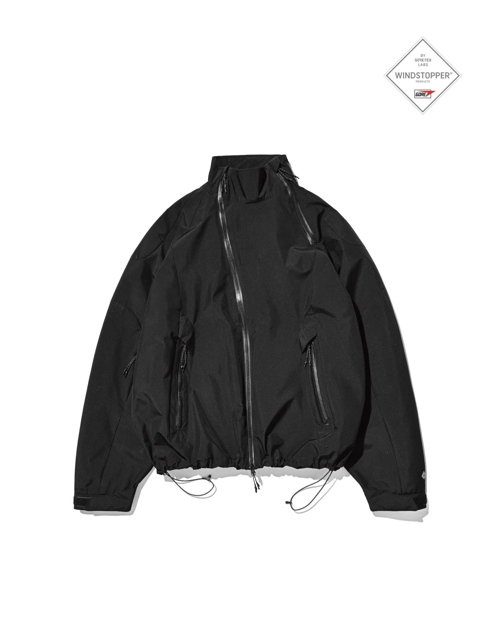 【2.25 WED 20:00- IN STOCK】+phenix WINDSTOPPER® by GORE-TEX LABS CITY SIDEWINDER JACKET (BLACK)