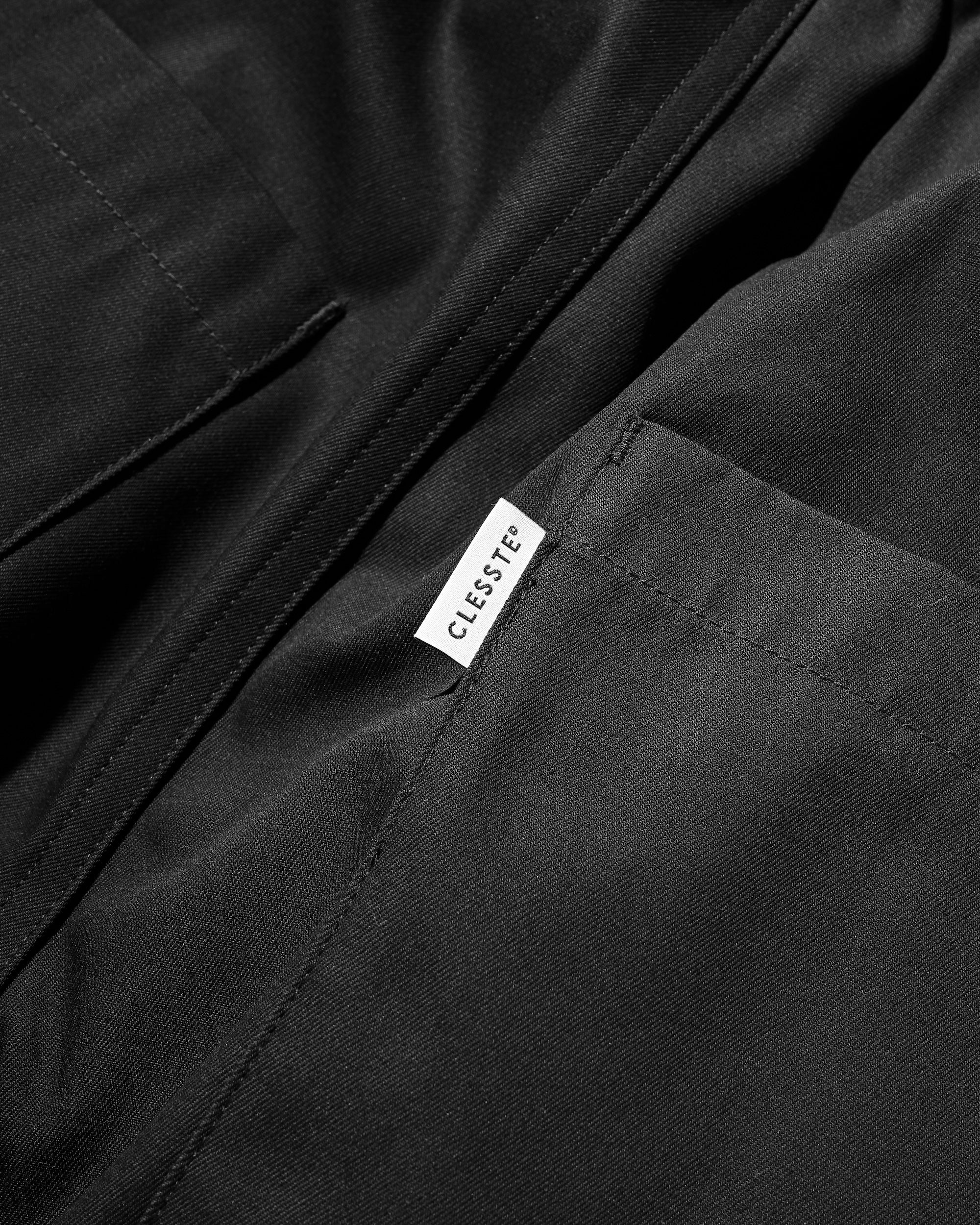 【9.10 WED 20:00- IN STOCK】BARREL LEG EASY PANTS (BLACK)