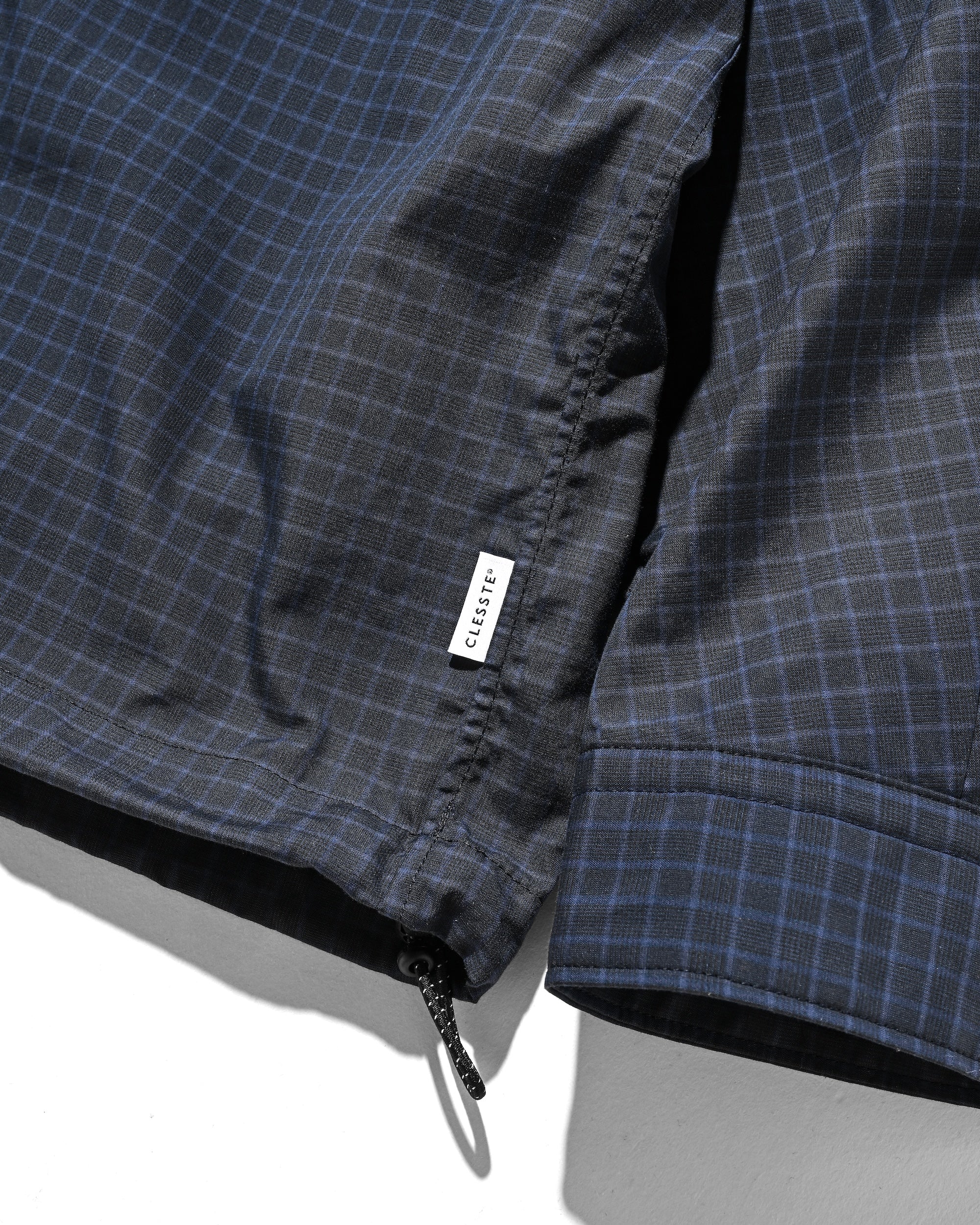 【11.8 SAT 20:00- IN STOCK】MINI PLAID L/S PULLOVER SHIRT (NAVY)