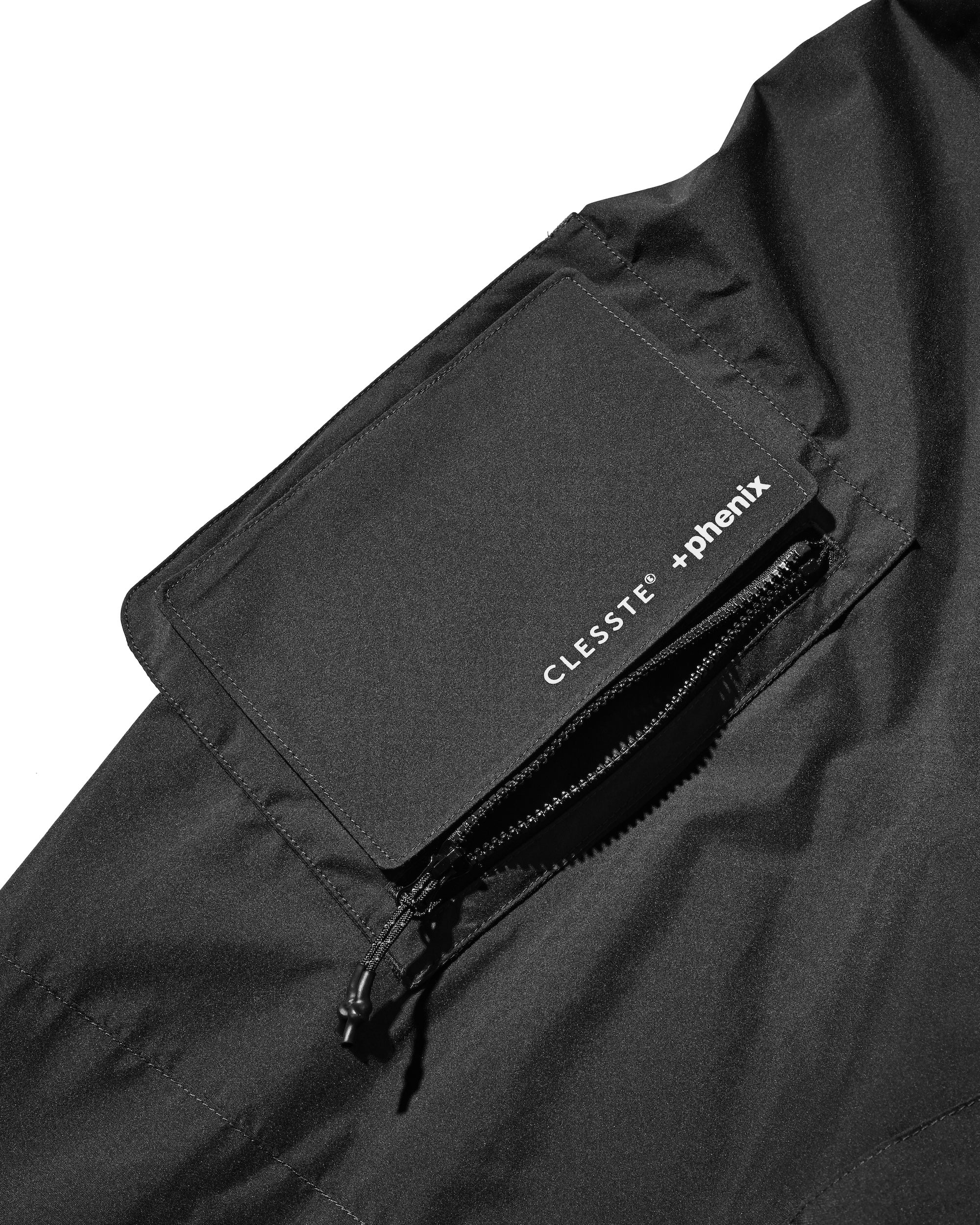 +phenix WINDSTOPPER® by GORE-TEX LABS CITY MILITARY JACKET (BLACK)