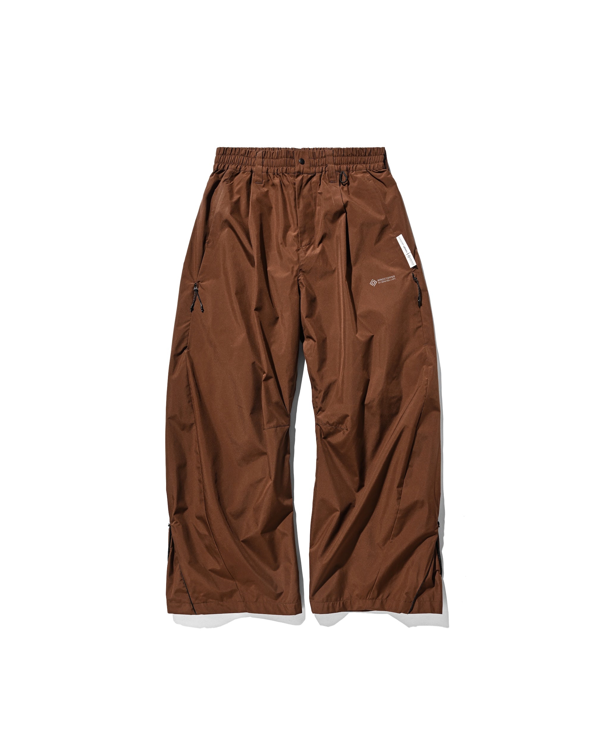 【10.29 WED 20:00- IN STOCK】+phenix WINDSTOPPER® by GORE-TEX LABS CITY BARREL LEG PANTS (CHOCOLATE BROWN)