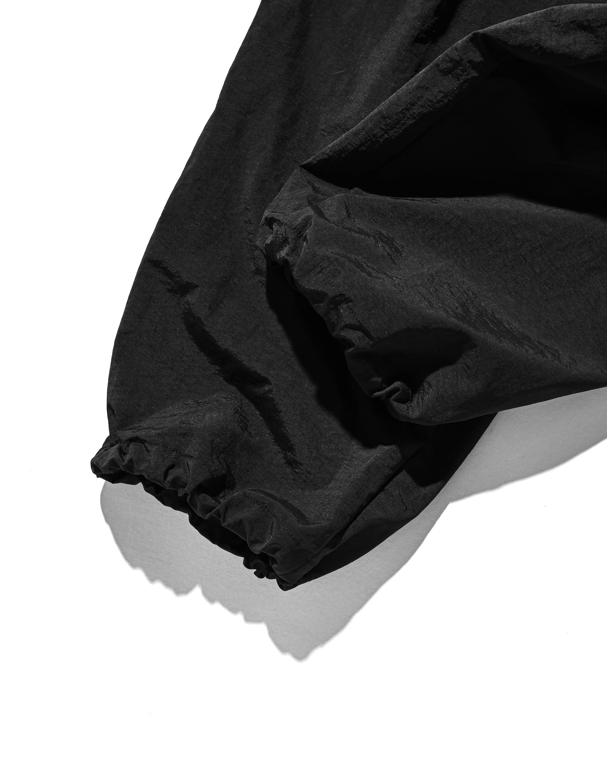 【10.15 WED 20:00- IN STOCK】WATER REPELLENT NYLON CITY UNIFORM WIDE TAPERED PANTS FOR YGM (BLACK×WHITE)