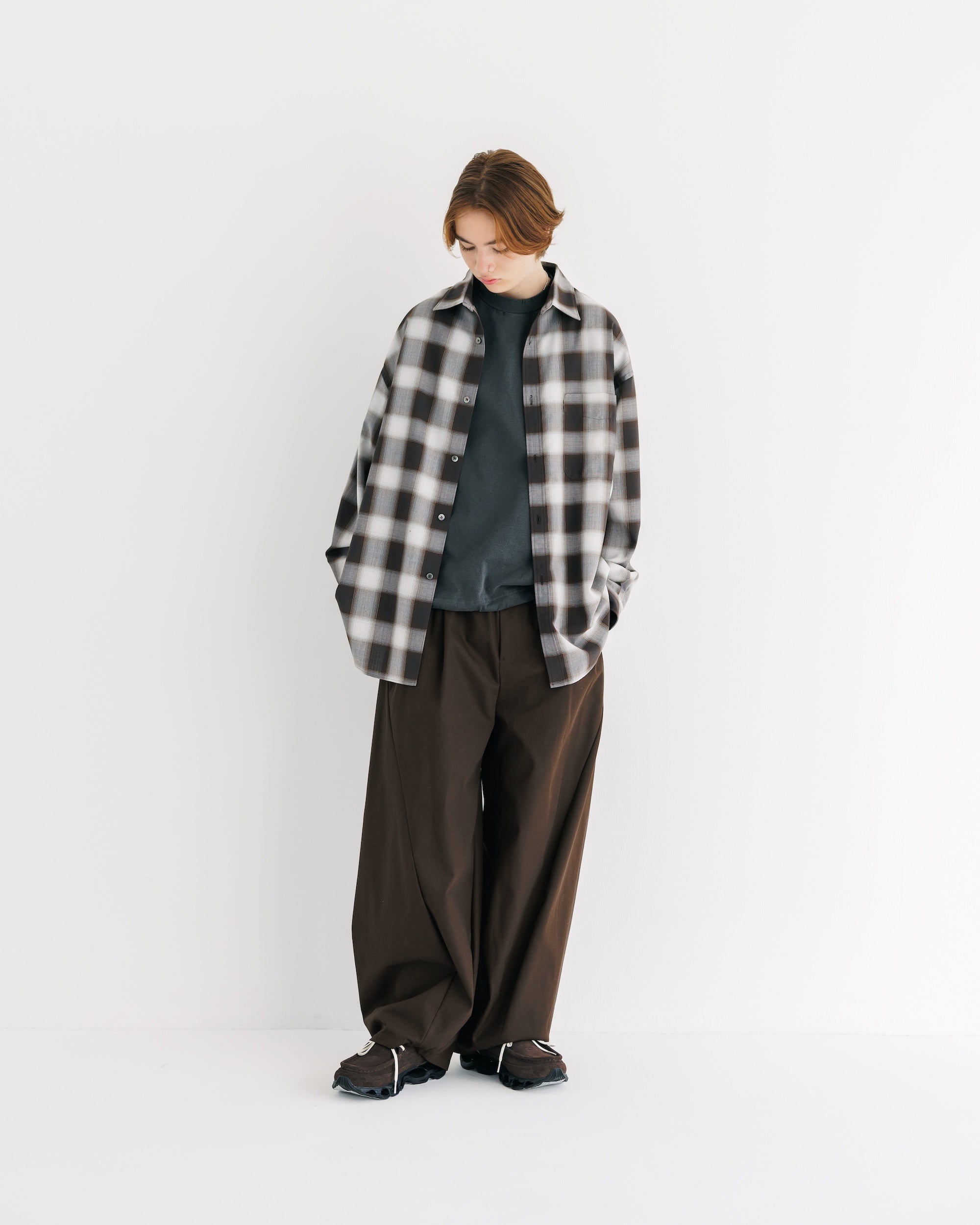 【5.17 SAT 20:00- IN STOCK】MASSIVE TWISTED PANTS (BROWN)