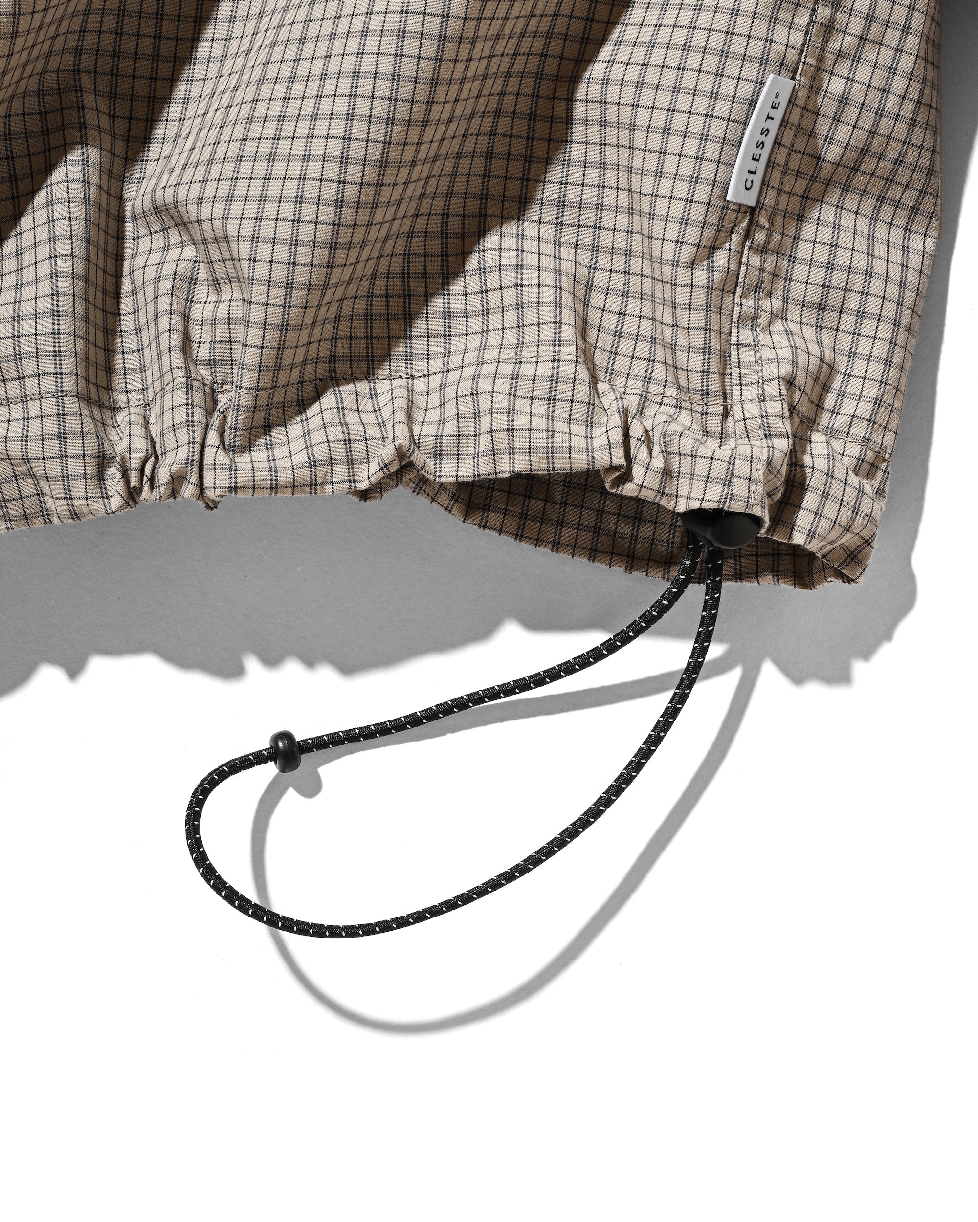 【11.8 SAT 20:00- IN STOCK】MINI PLAID L/S PULLOVER SHIRT (BEIGE)