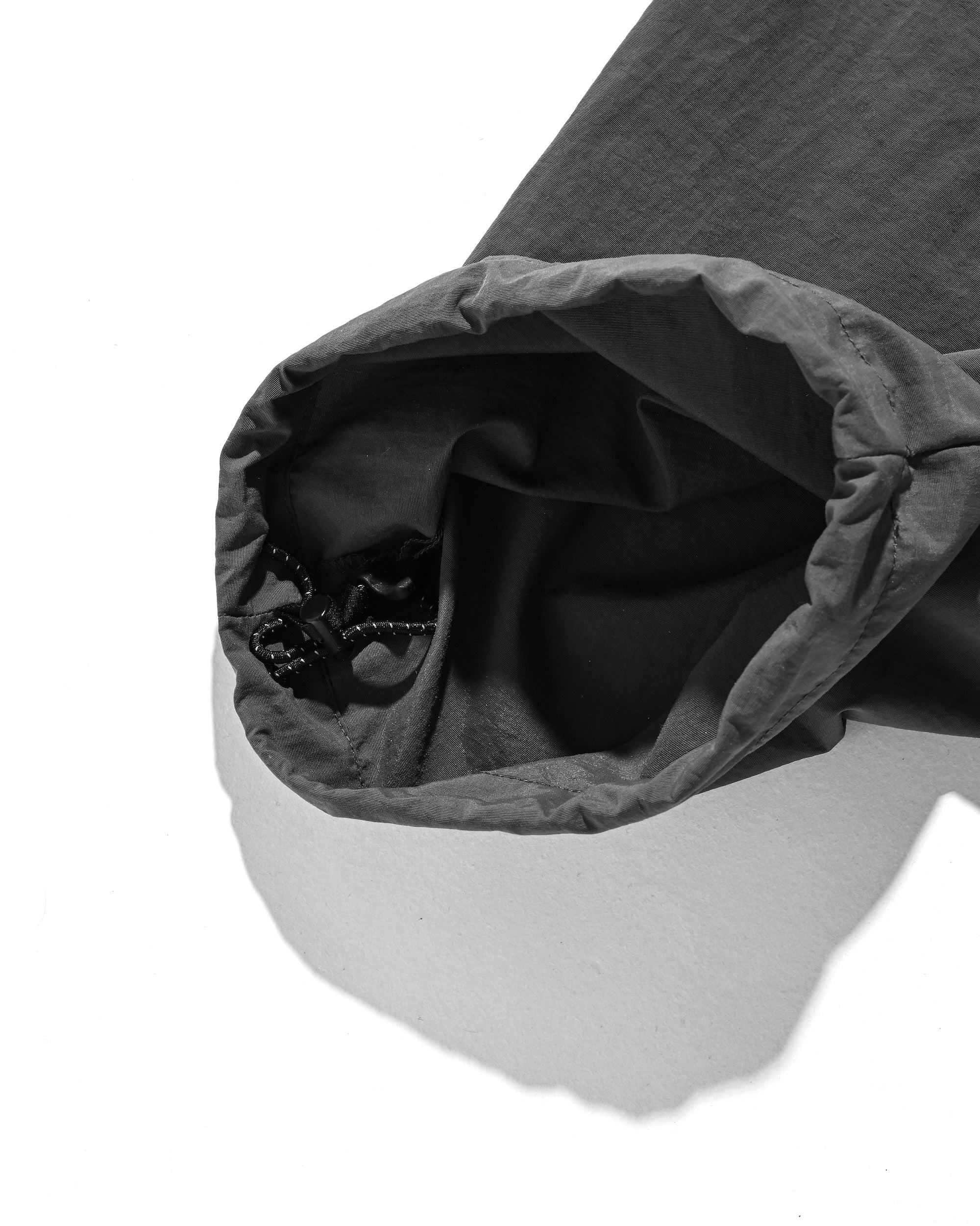 【10.15 WED 20:00- IN STOCK】WATER REPELLENT NYLON CITY UNIFORM WIDE TAPERED PANTS FOR YGM (GRAY×GRAY)