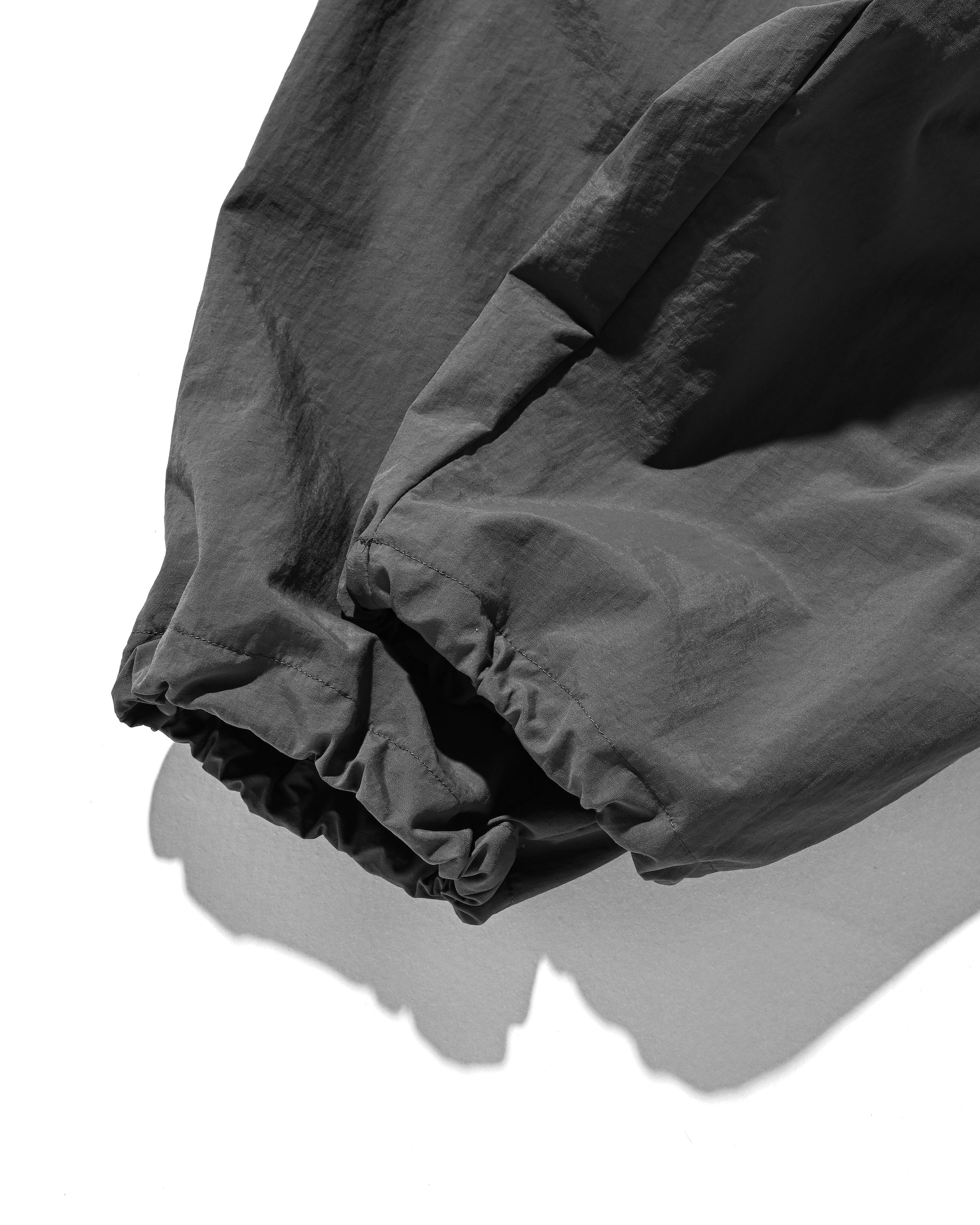 【10.15 WED 20:00- IN STOCK】WATER REPELLENT NYLON CITY UNIFORM WIDE TAPERED PANTS FOR YGM (GRAY×GRAY)