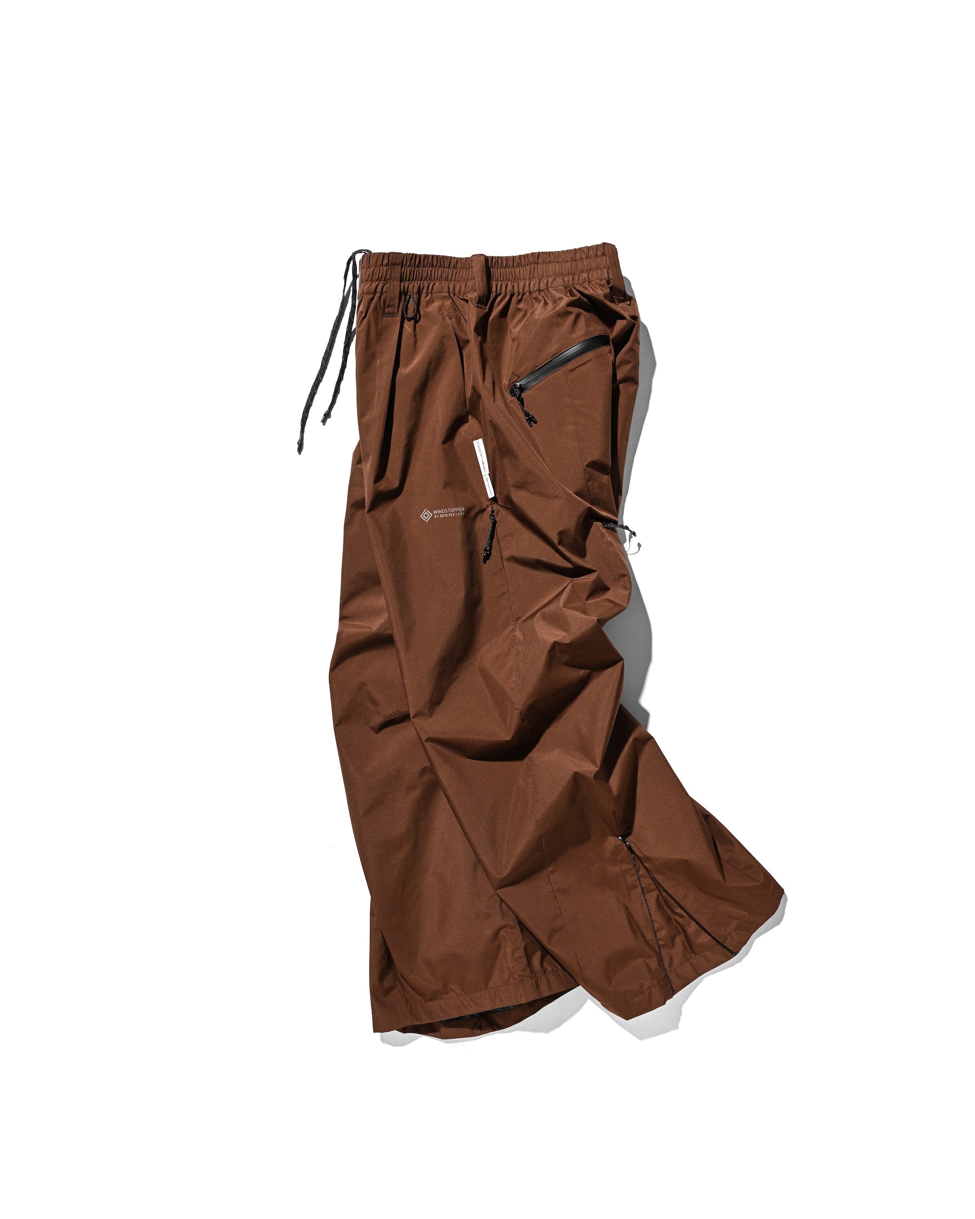 【10.29 WED 20:00- IN STOCK】+phenix WINDSTOPPER® by GORE-TEX LABS CITY BARREL LEG PANTS (CHOCOLATE BROWN)