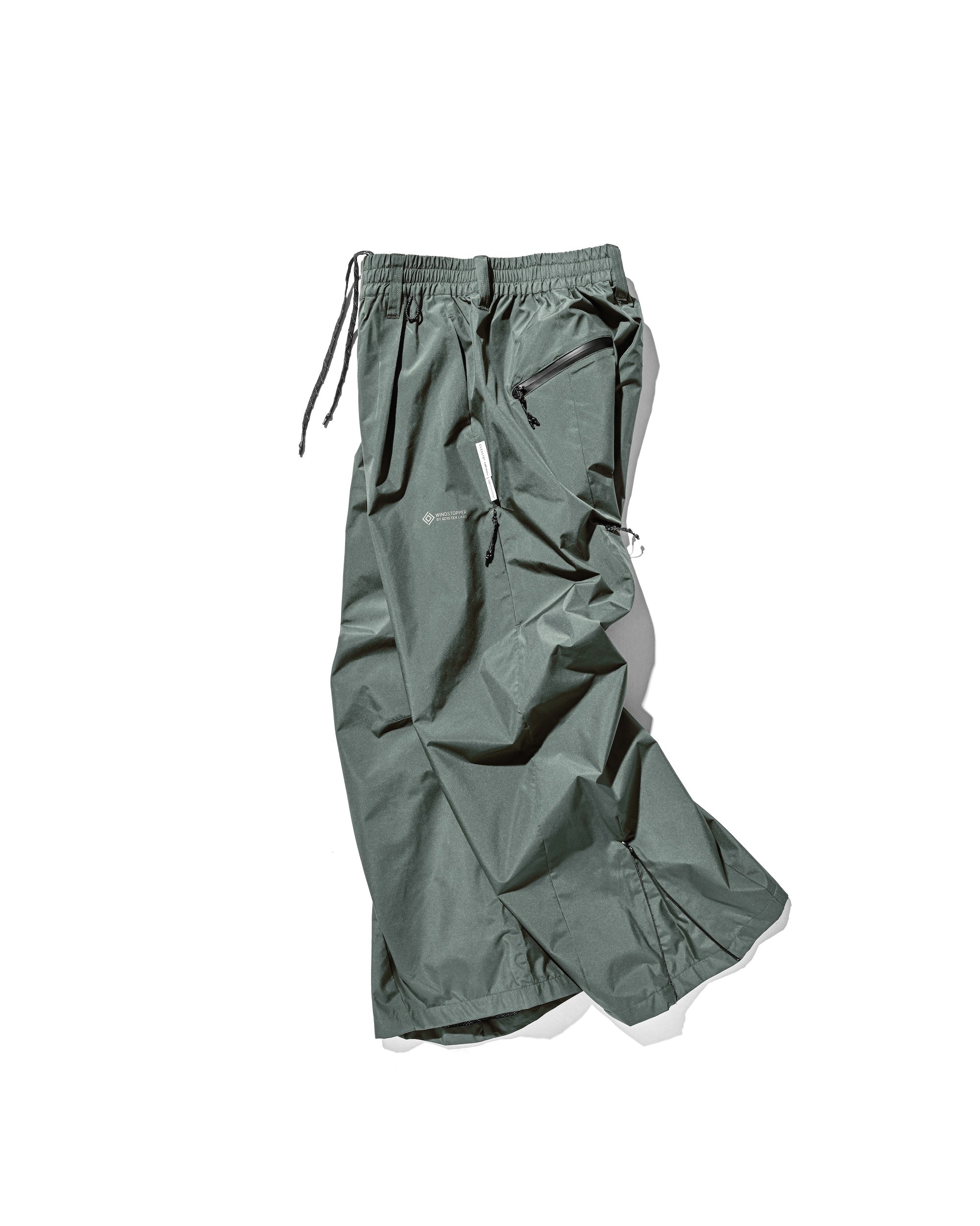 【10.29 WED 20:00- IN STOCK】+phenix WINDSTOPPER® by GORE-TEX LABS CITY BARREL LEG PANTS (MILITARY GREEN)