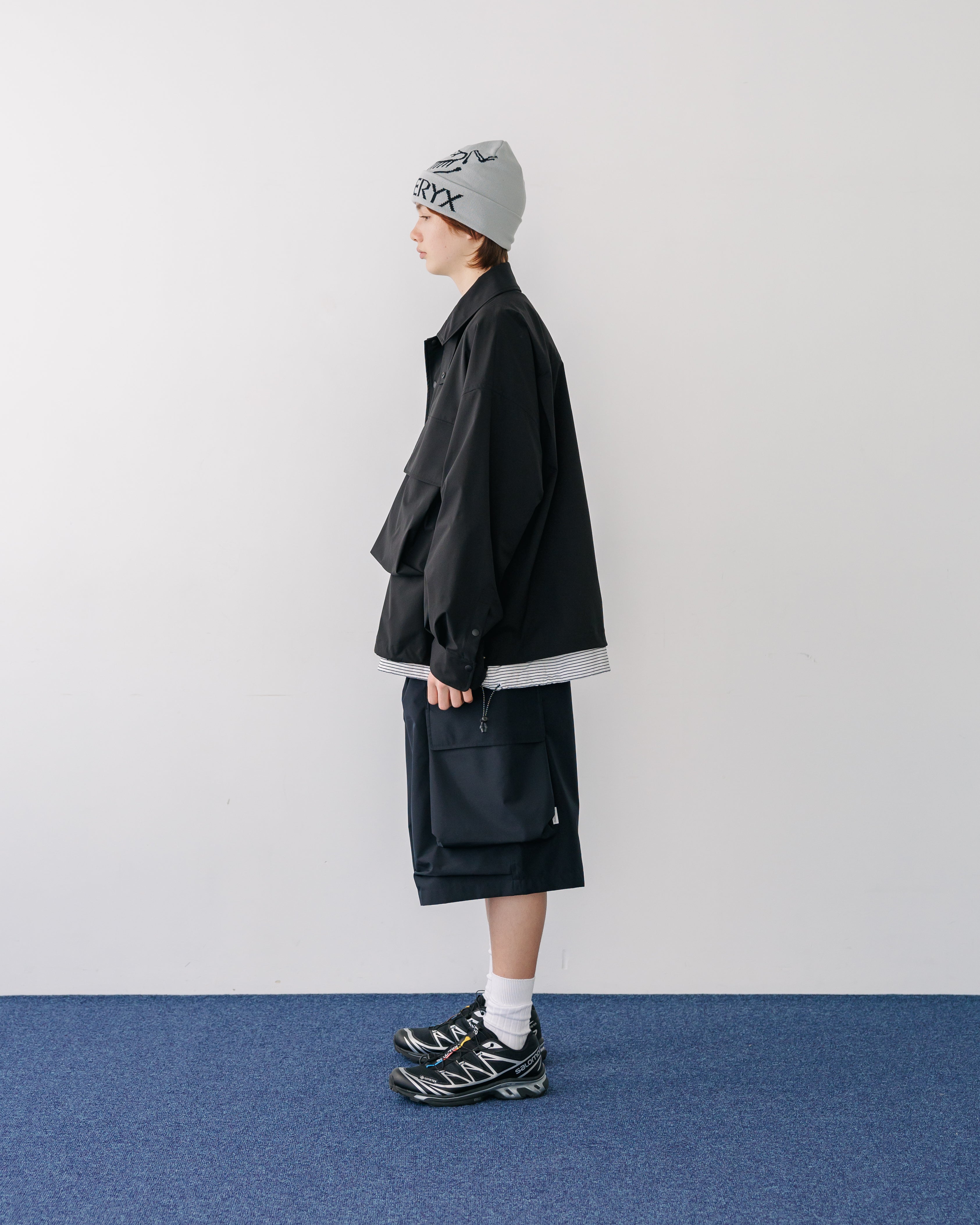 +phenix WINDSTOPPER® by GORE-TEX LABS CITY MILITARY HALF PANTS 001 (BLACK)