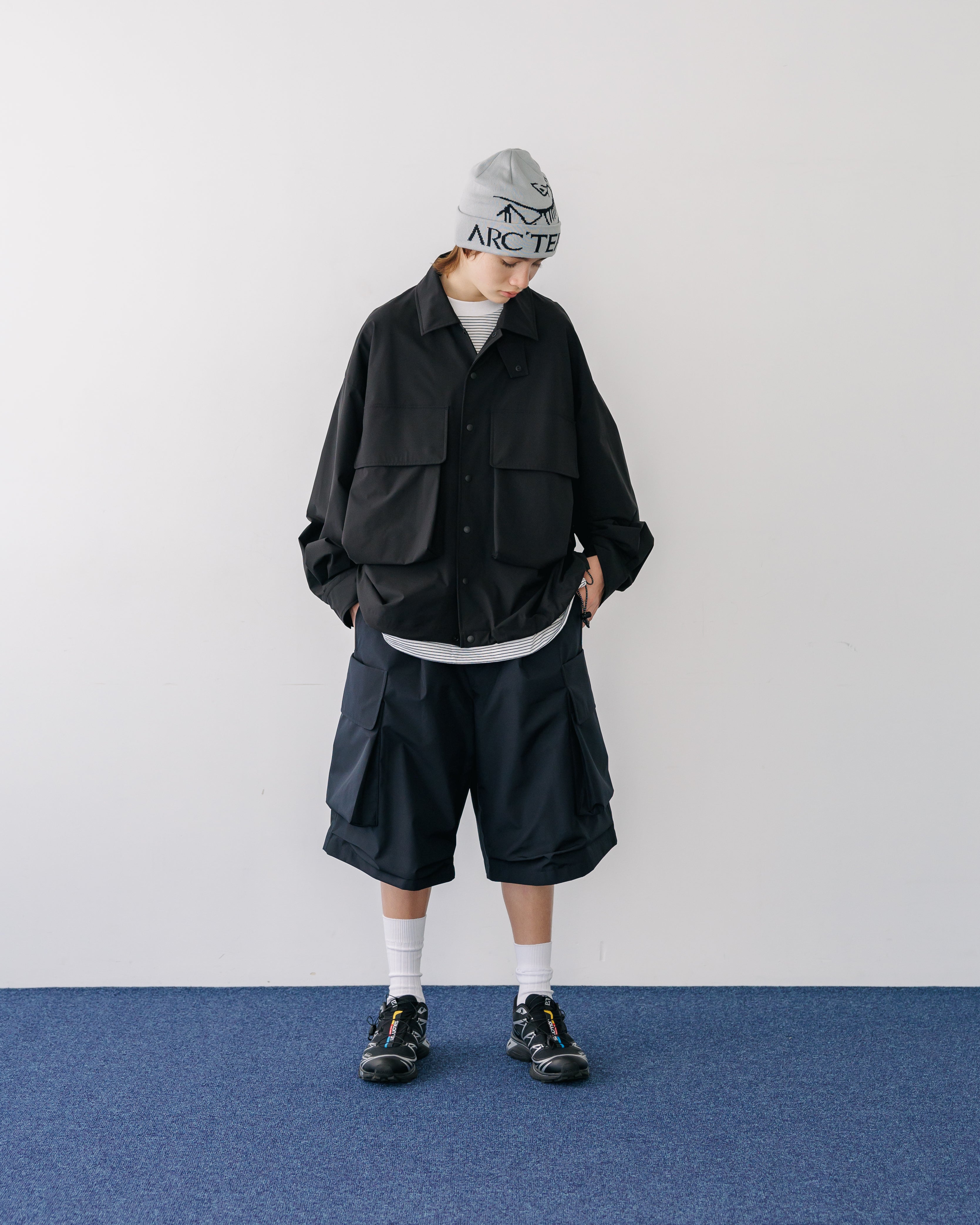 +phenix WINDSTOPPER® by GORE-TEX LABS CITY MILITARY HALF PANTS 001 (BLACK)