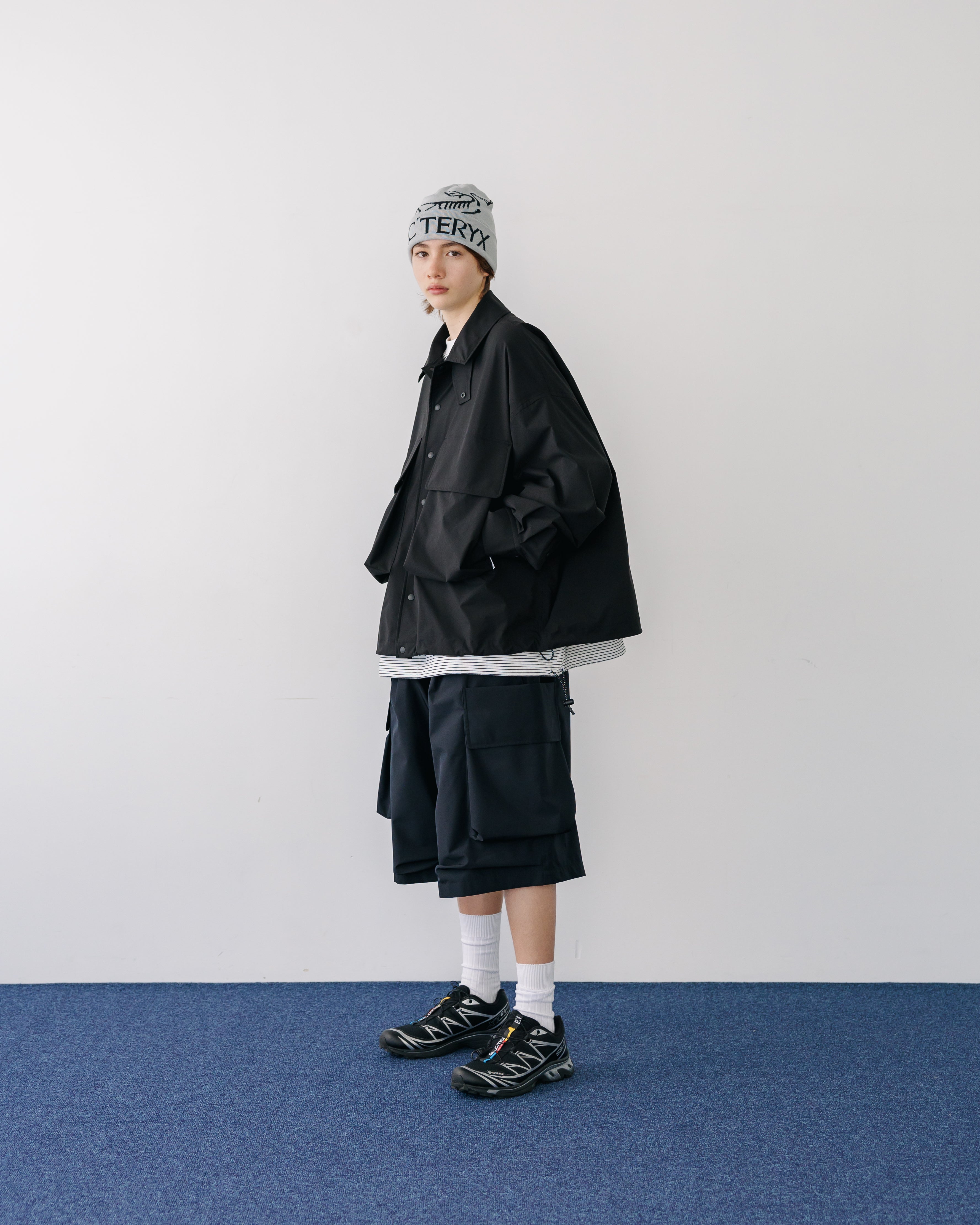 +phenix WINDSTOPPER® by GORE-TEX LABS CITY MILITARY HALF PANTS 001 (BLACK)