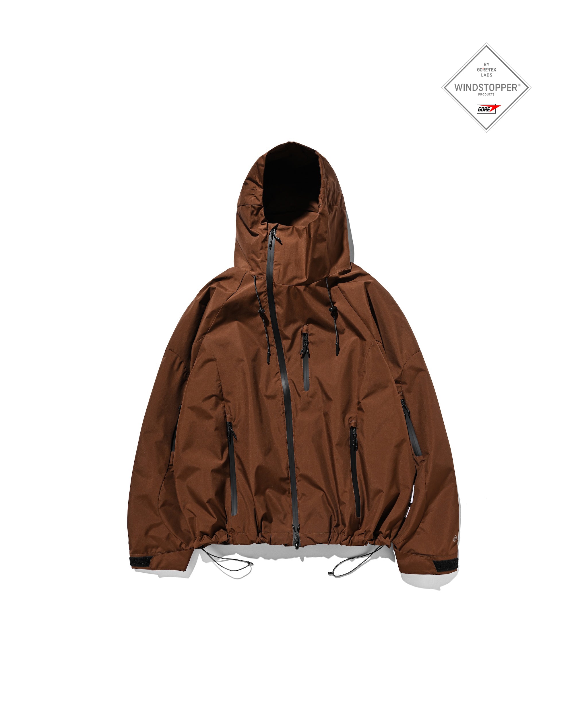 +phenix WINDSTOPPER® by GORE-TEX LABS CITY MOUNTAIN JACKET (CHOCOLATE BROWN)