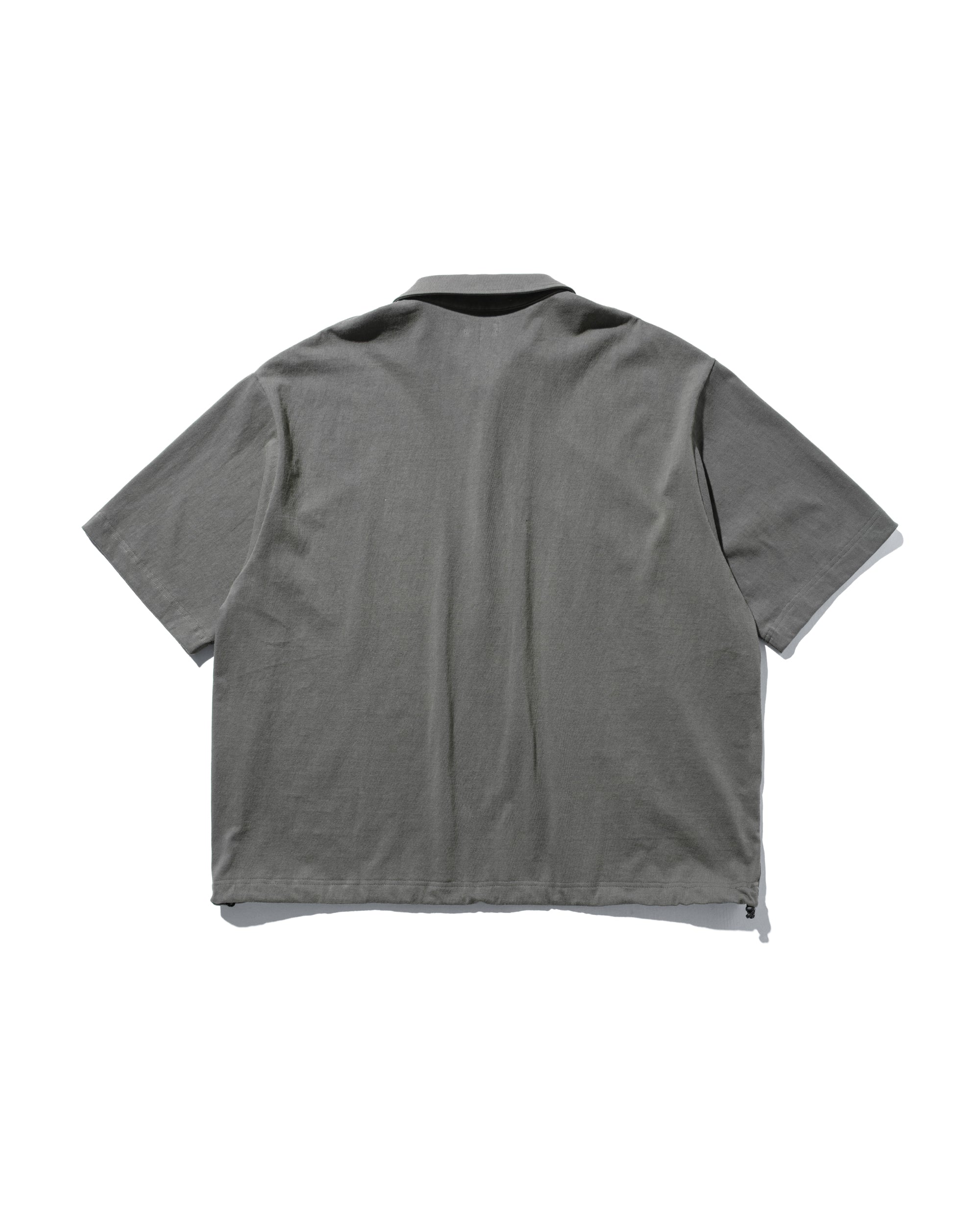 CITY S/S HALF ZIP SHIRT (BLACK)