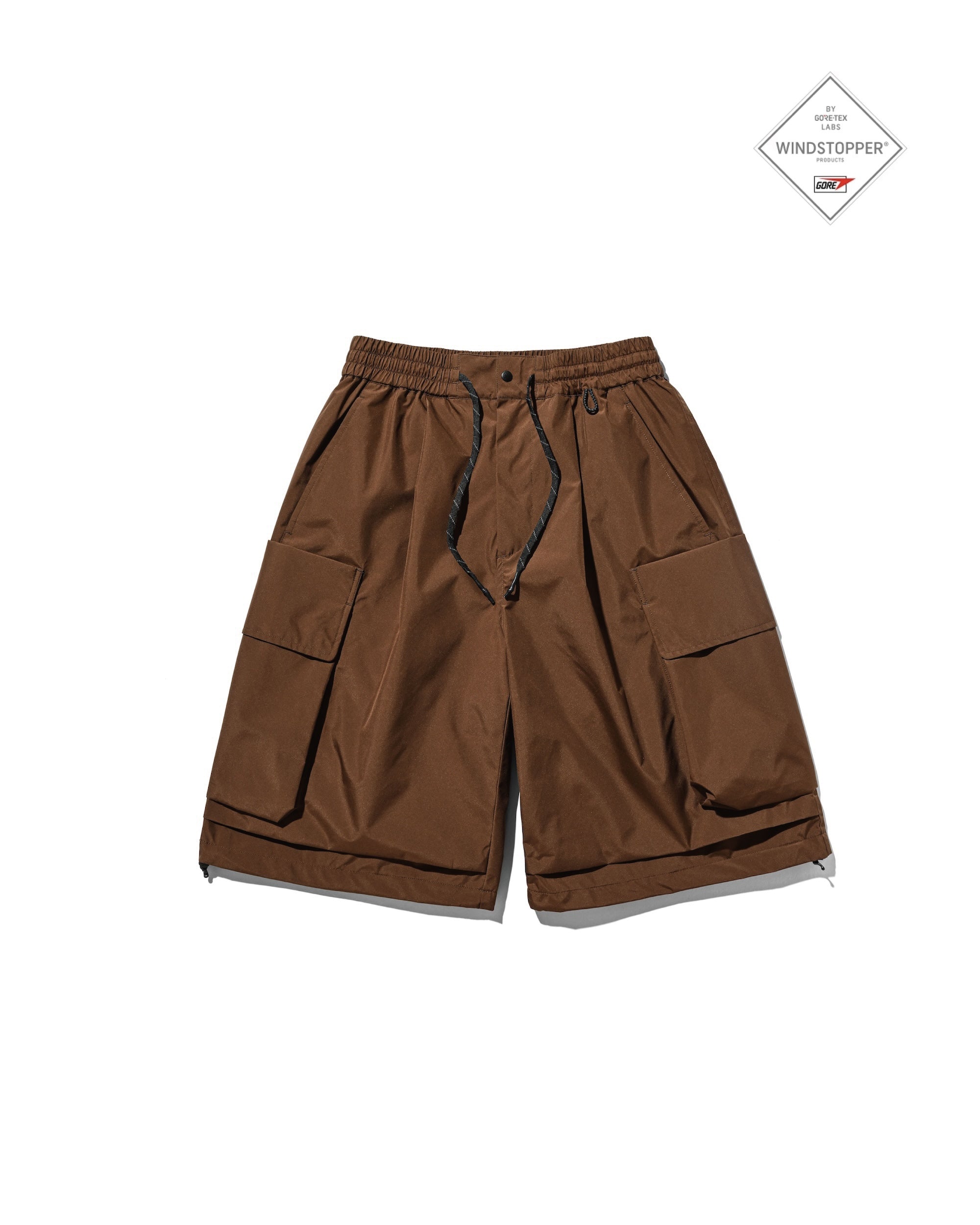 【9.3 WED 20:00- IN STOCK】+phenix WINDSTOPPER® by GORE-TEX LABS CITY MILITARY HALF PANTS 001 (CHOCOLATE BROWN)