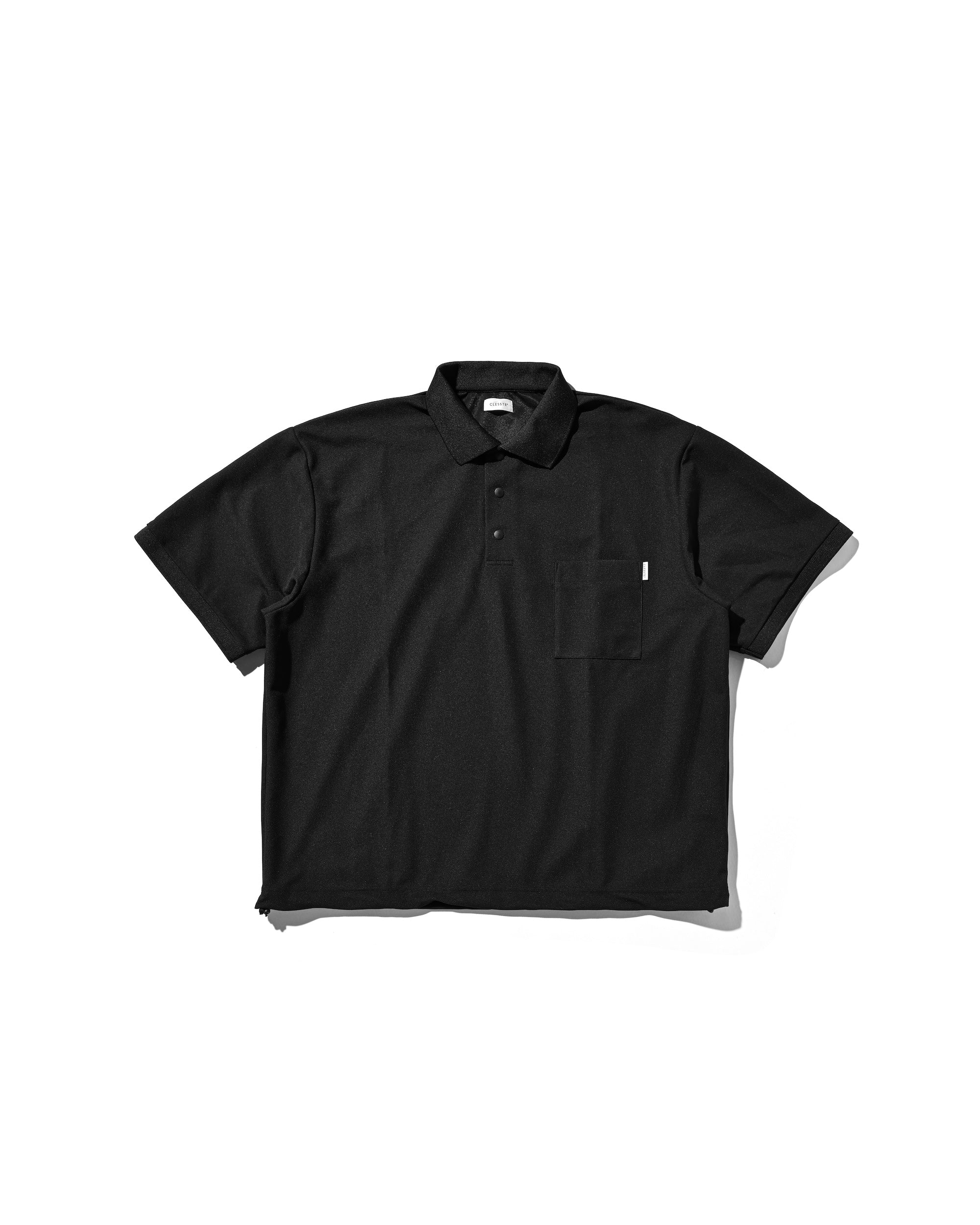 ACTIVE CITY S/S POLO SHIRT (BLACK)