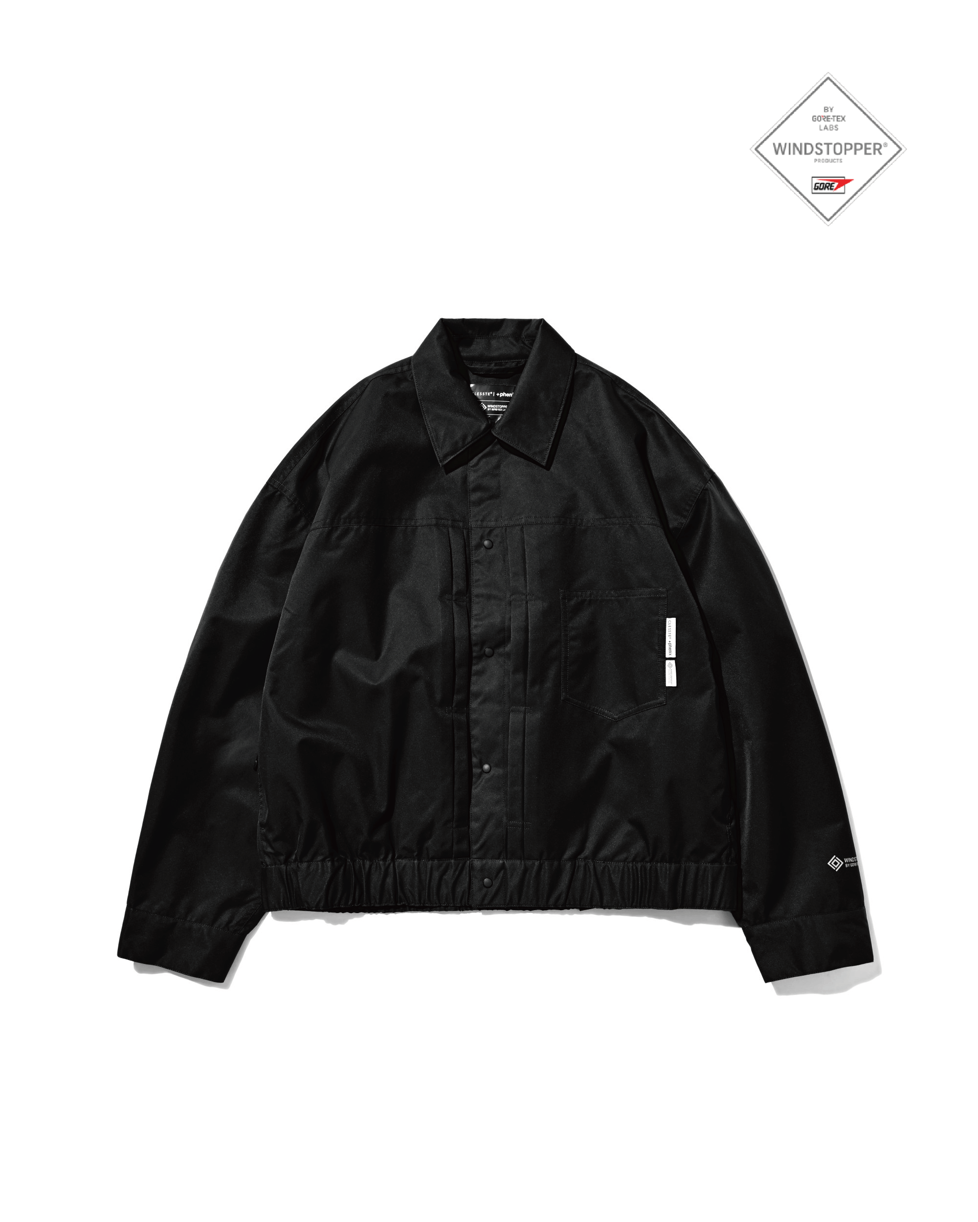 【10.28 WED 20:00- IN STOCK】 +phenix WINDSTOPPER® by GORE-TEX LABS TWILL CITY 1ST TYPE JACKET (BLACK)
