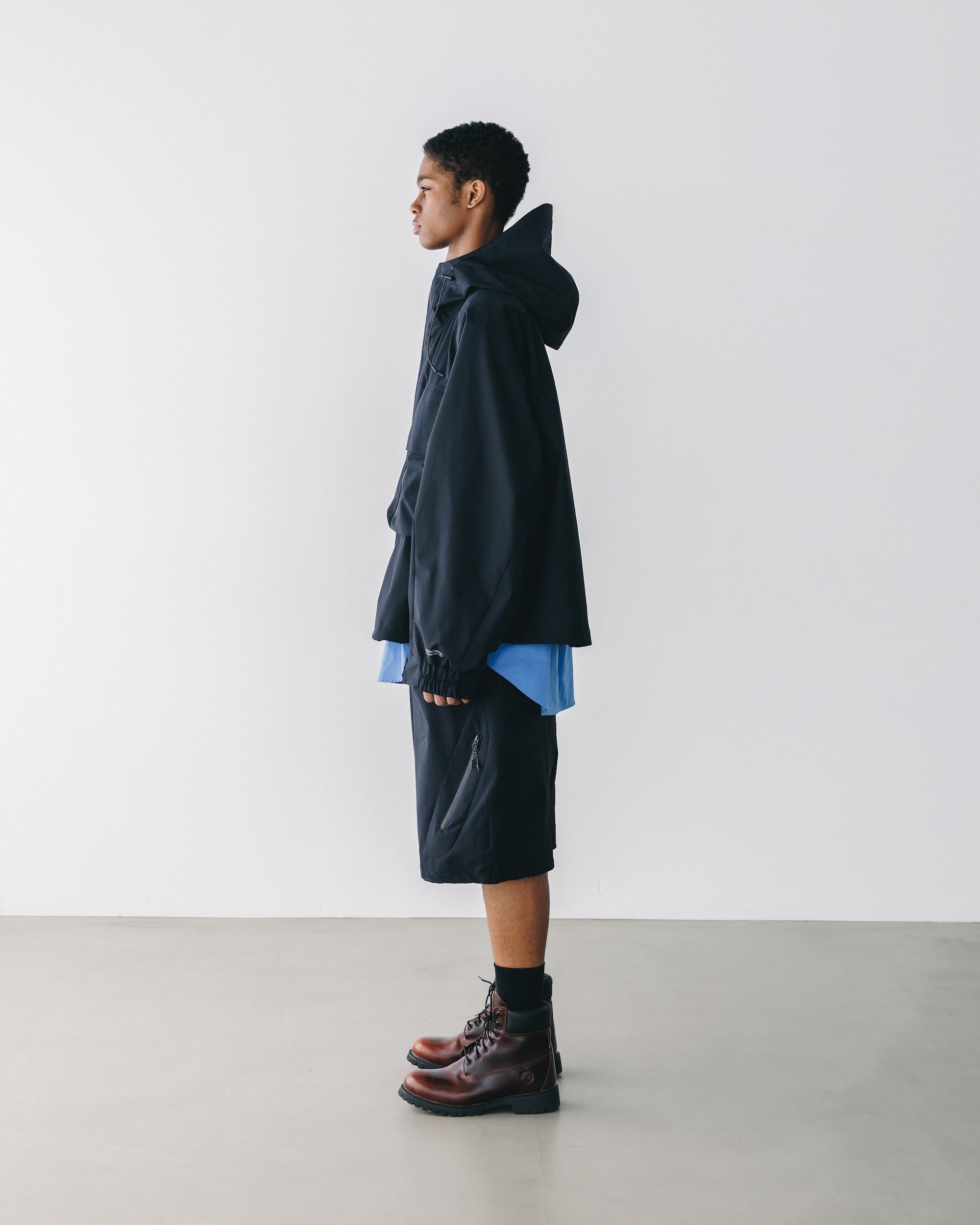 【5.28 WED 20:00- IN STOCK】+phenix WINDSTOPPER® by GORE-TEX LABS TECH MASSIVE TWISTED HALF PANTS (BLACK)