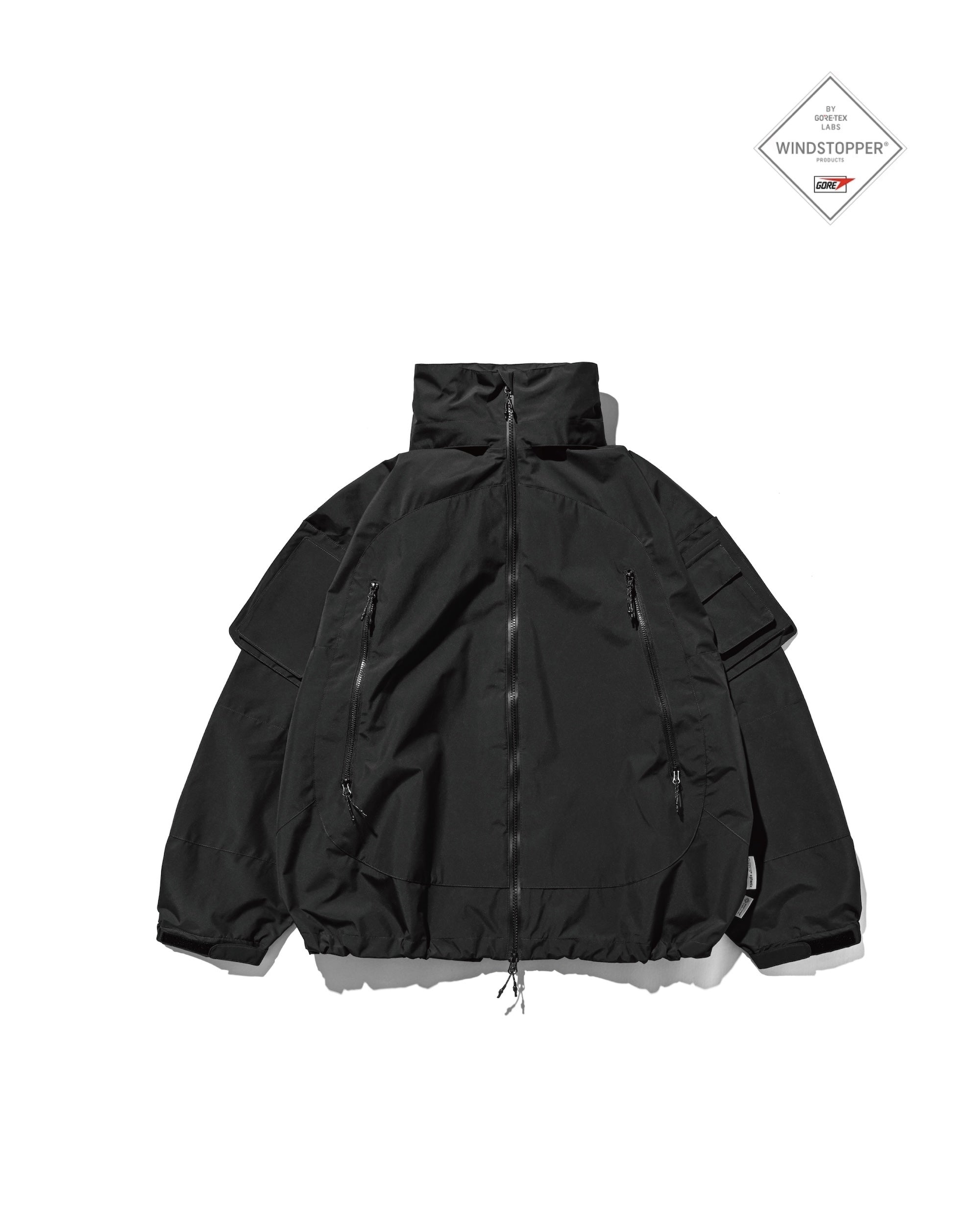+phenix WINDSTOPPER® by GORE-TEX LABS CITY MILITARY JACKET (BLACK)