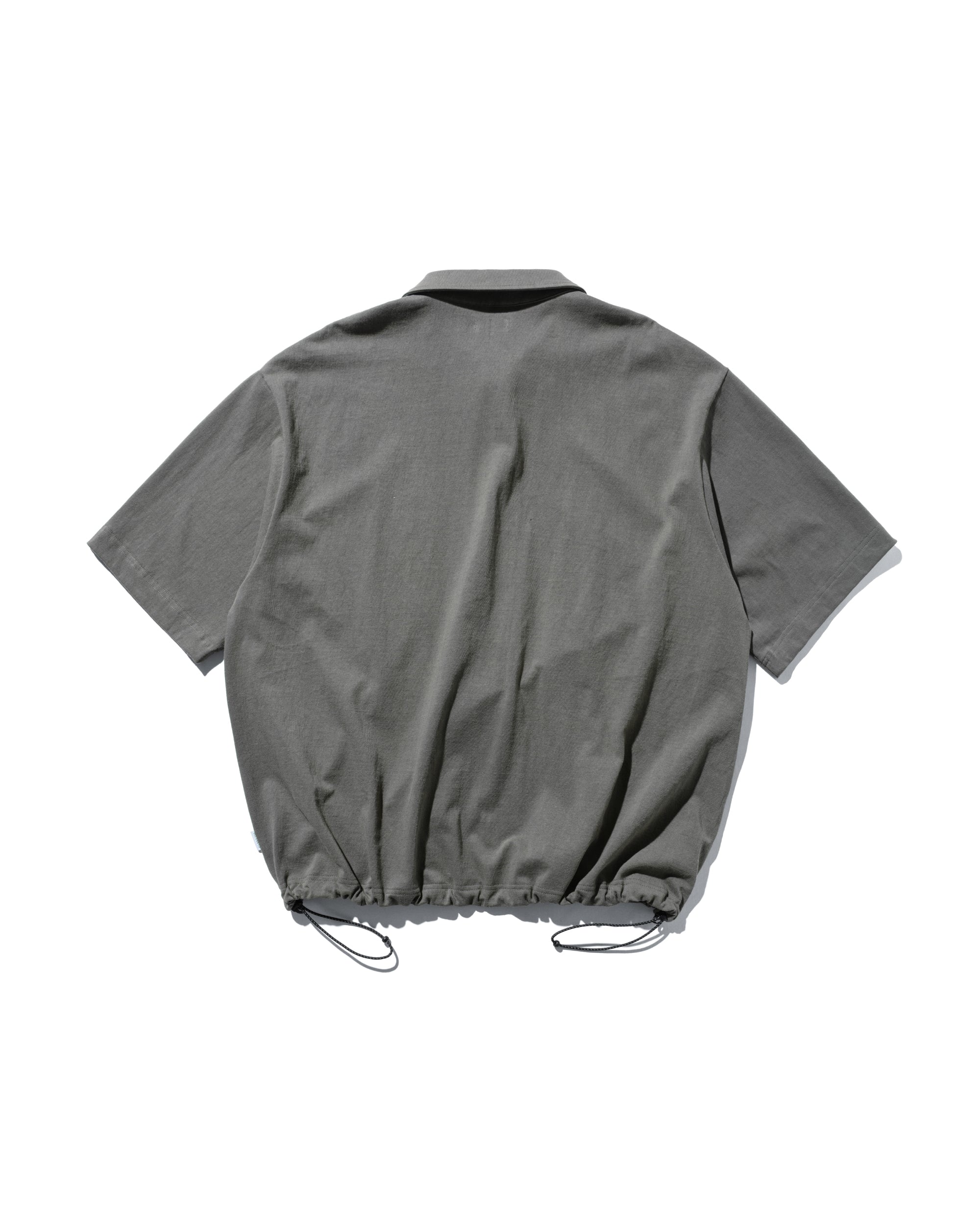 CITY S/S HALF ZIP SHIRT (BLACK)
