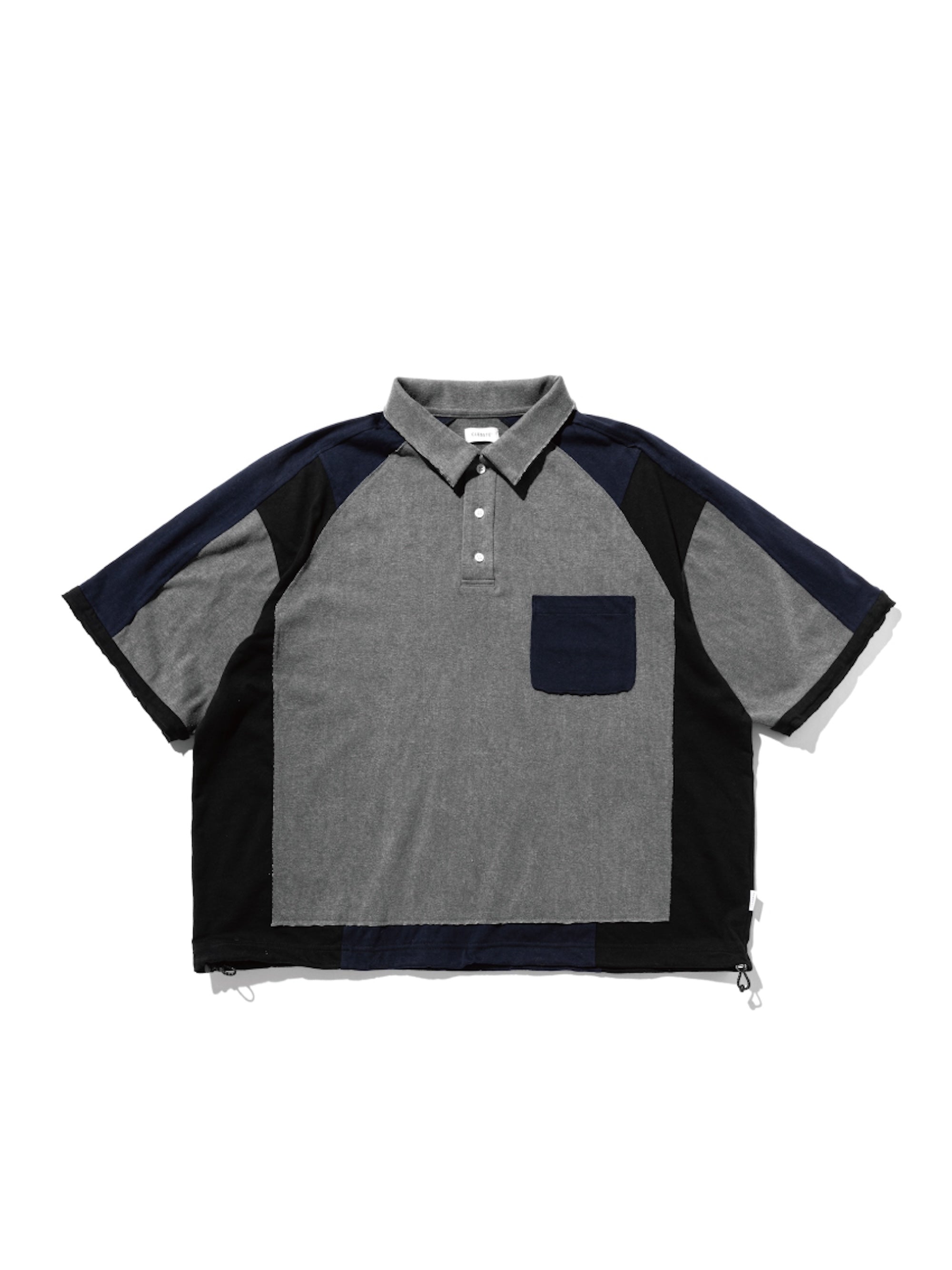 【5.10 SAT 20:00- IN STOCK】MULTI PANEL CITY S/S POLO SHIRT