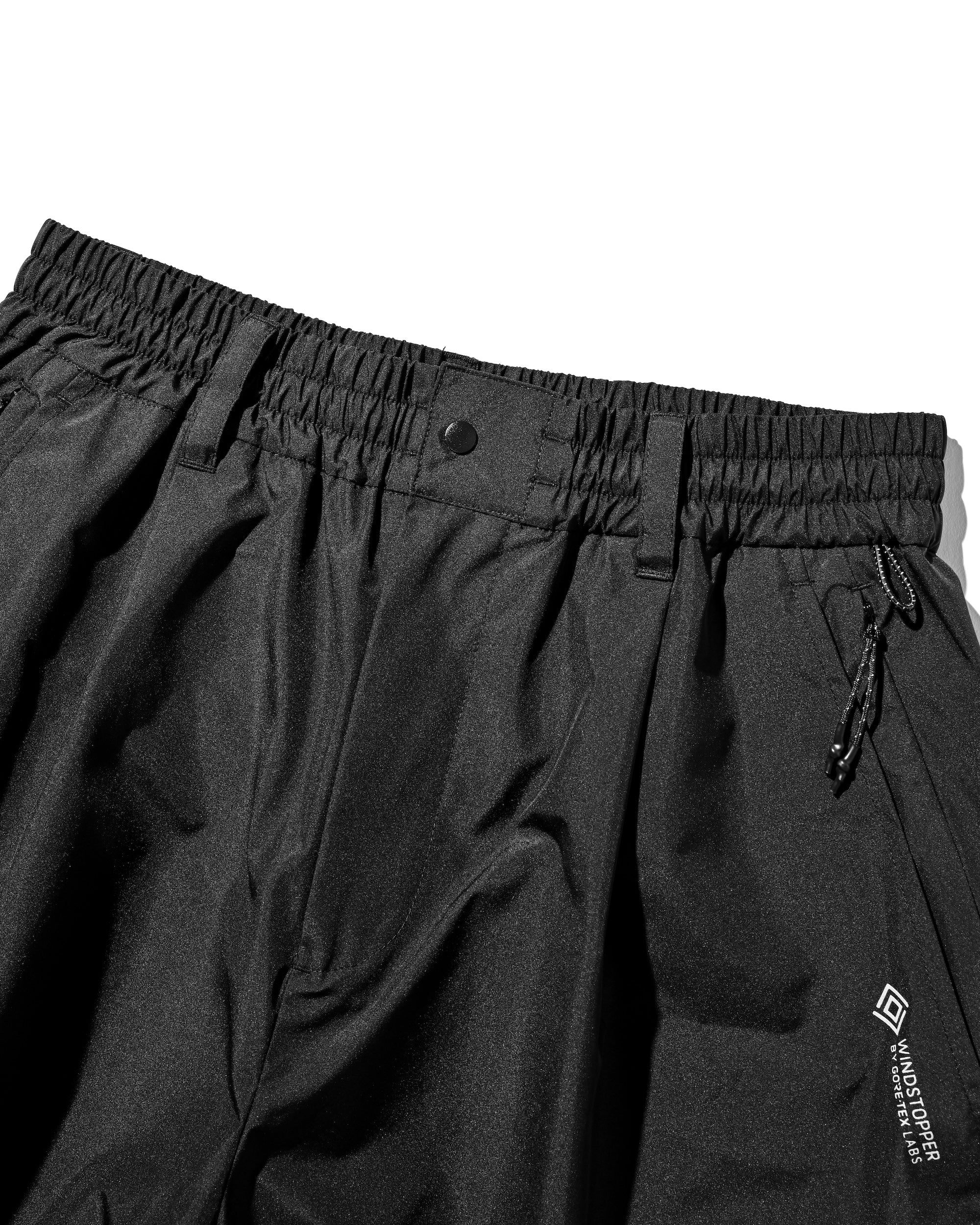 【5.28 WED 20:00- IN STOCK】+phenix WINDSTOPPER® by GORE-TEX LABS TECH MASSIVE TWISTED HALF PANTS (BLACK)