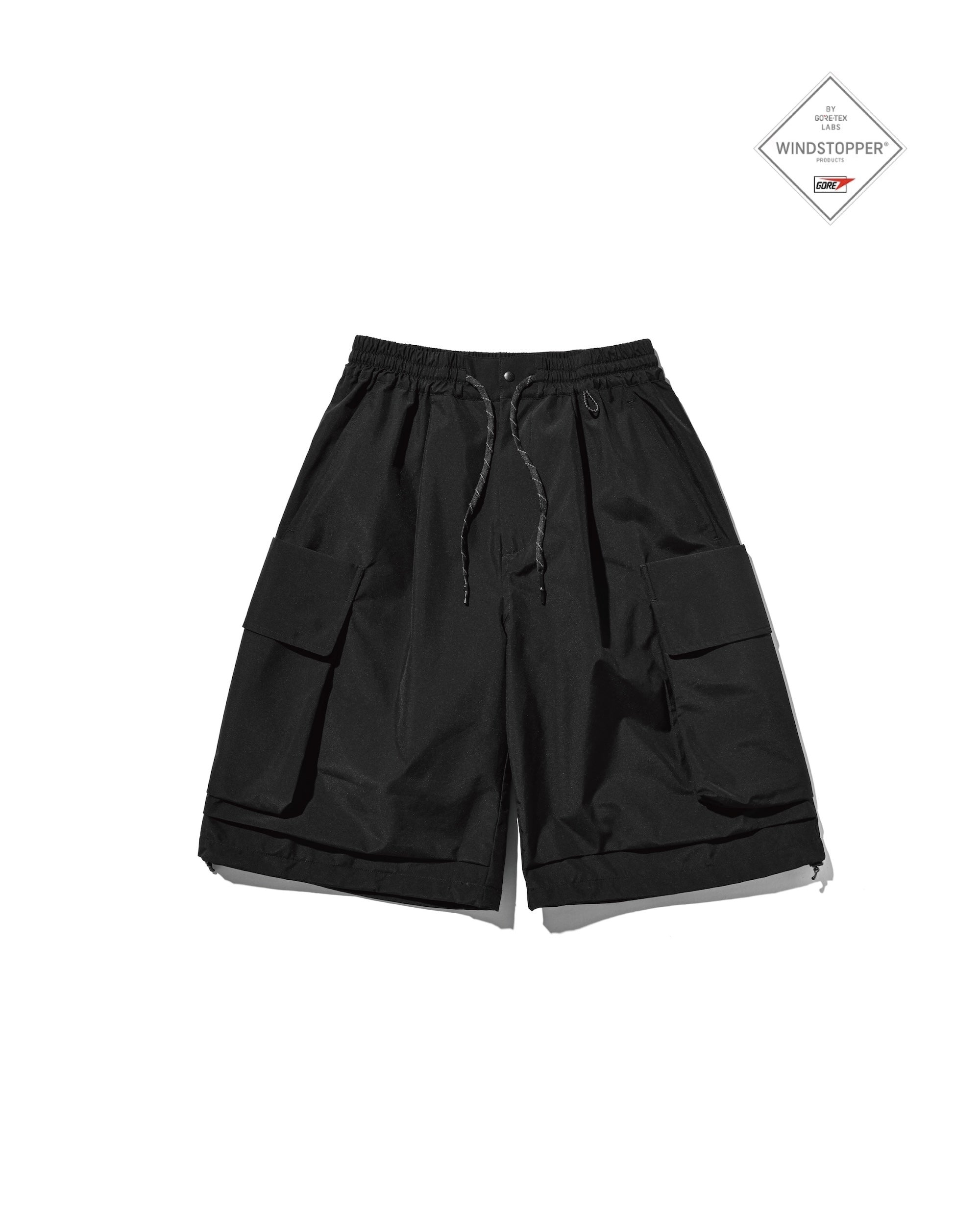 +phenix WINDSTOPPER® by GORE-TEX LABS CITY MILITARY HALF PANTS 001 (BLACK)