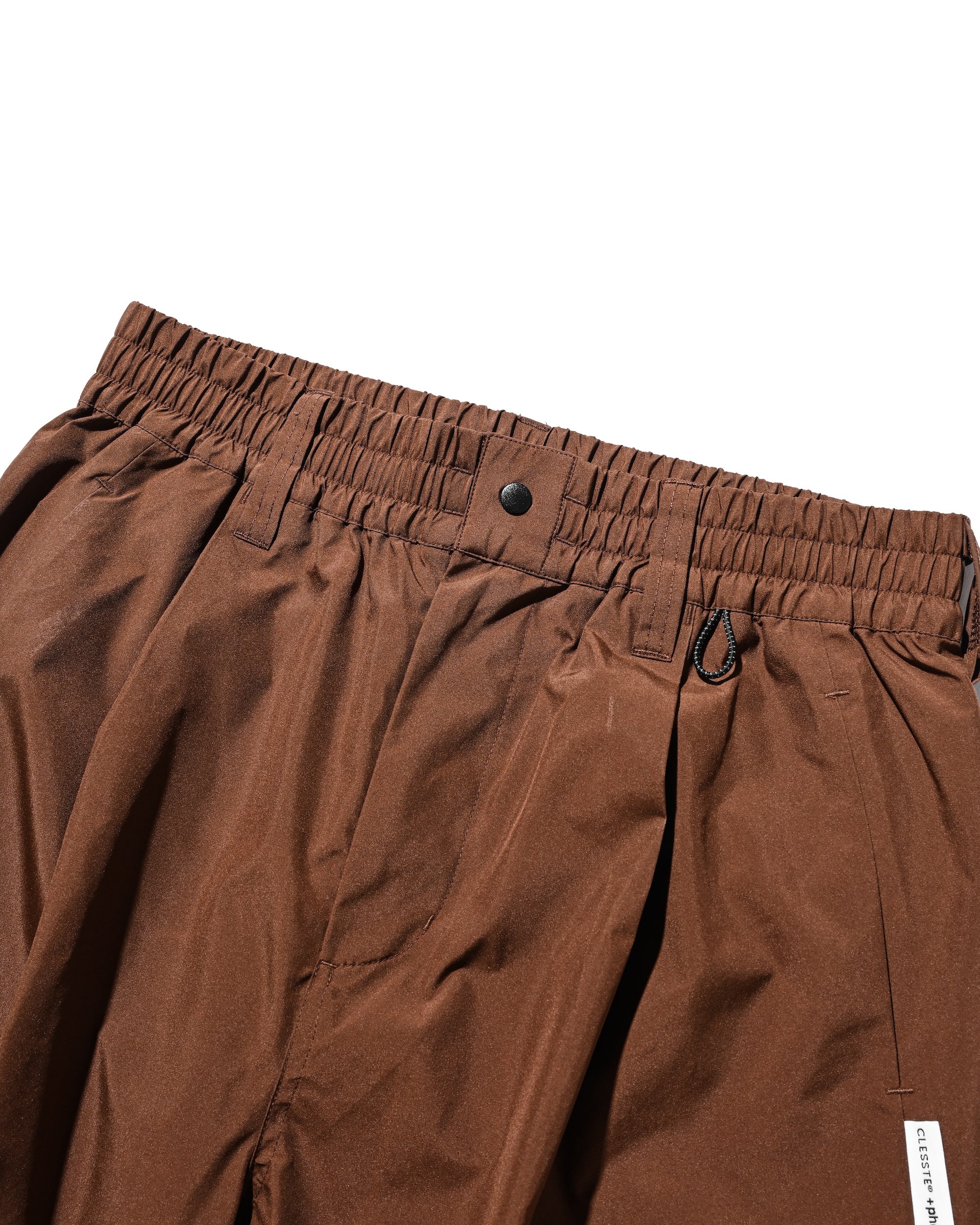 【10.29 WED 20:00- IN STOCK】+phenix WINDSTOPPER® by GORE-TEX LABS CITY BARREL LEG PANTS (CHOCOLATE BROWN)