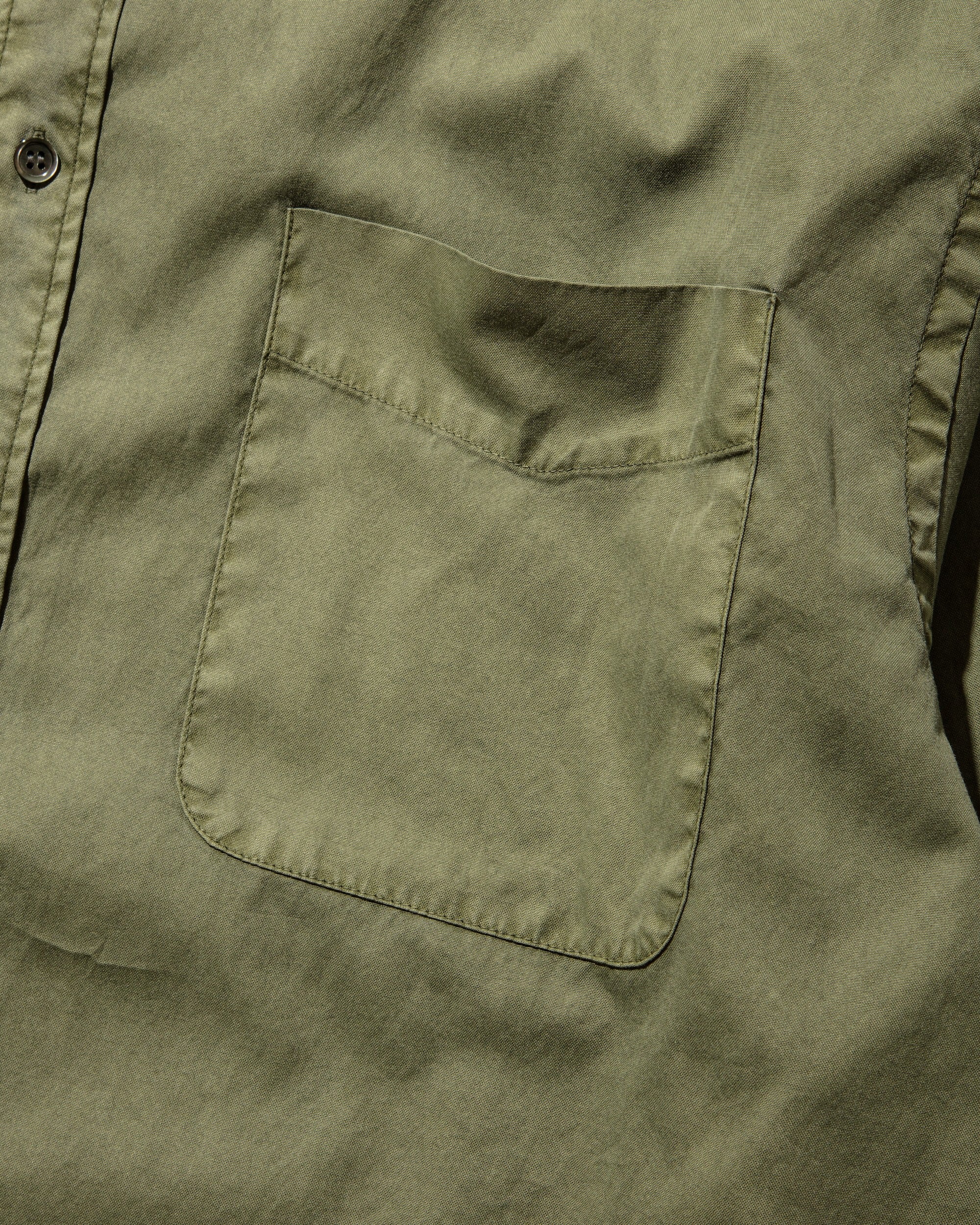 PIGMENT DYED OXFORD CITY SHIRT (FADE OLIVE)