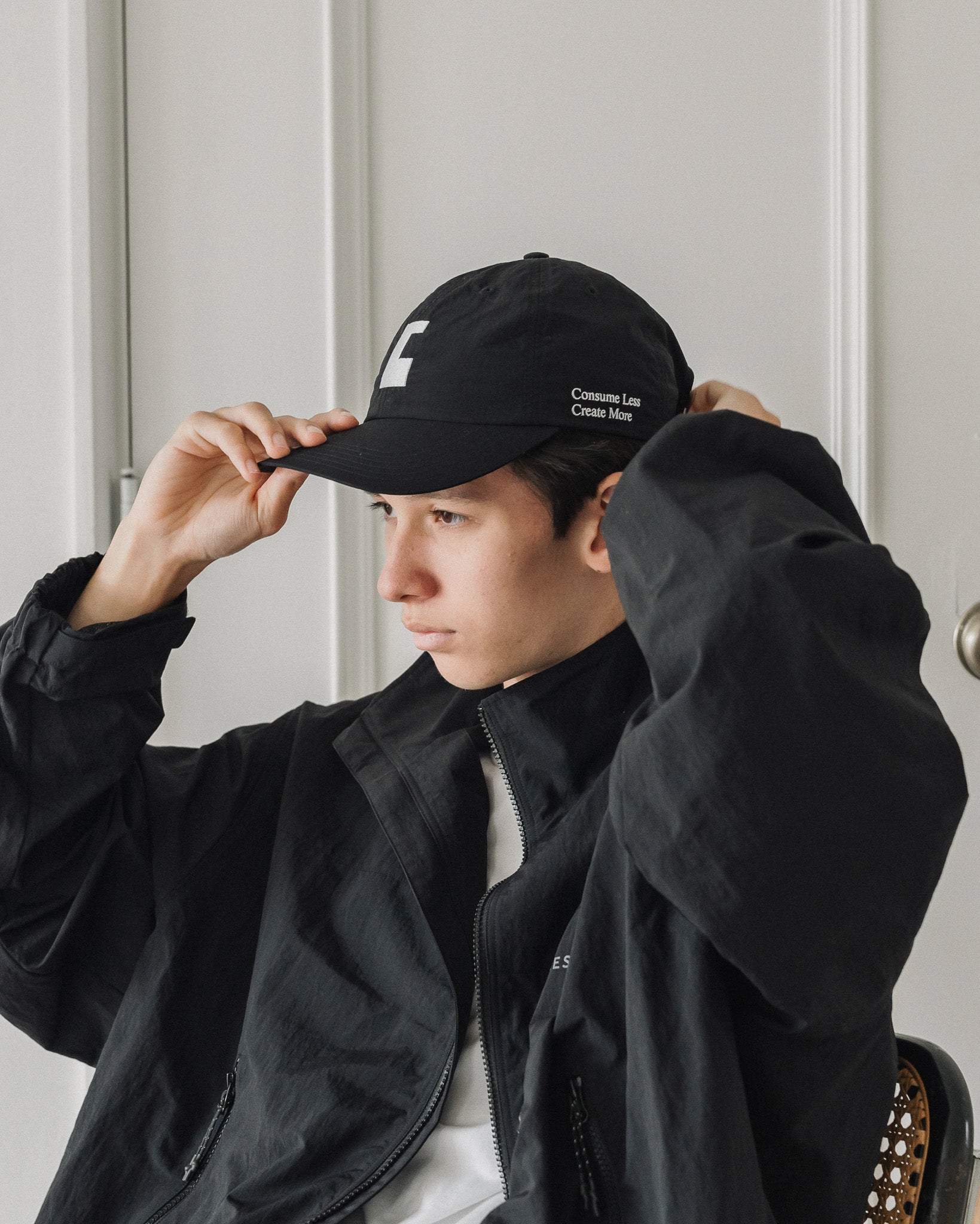 【10.25 SAT 20:00- IN STOCK】"C"ACTIVE CITY CAP 001 (BLACK)