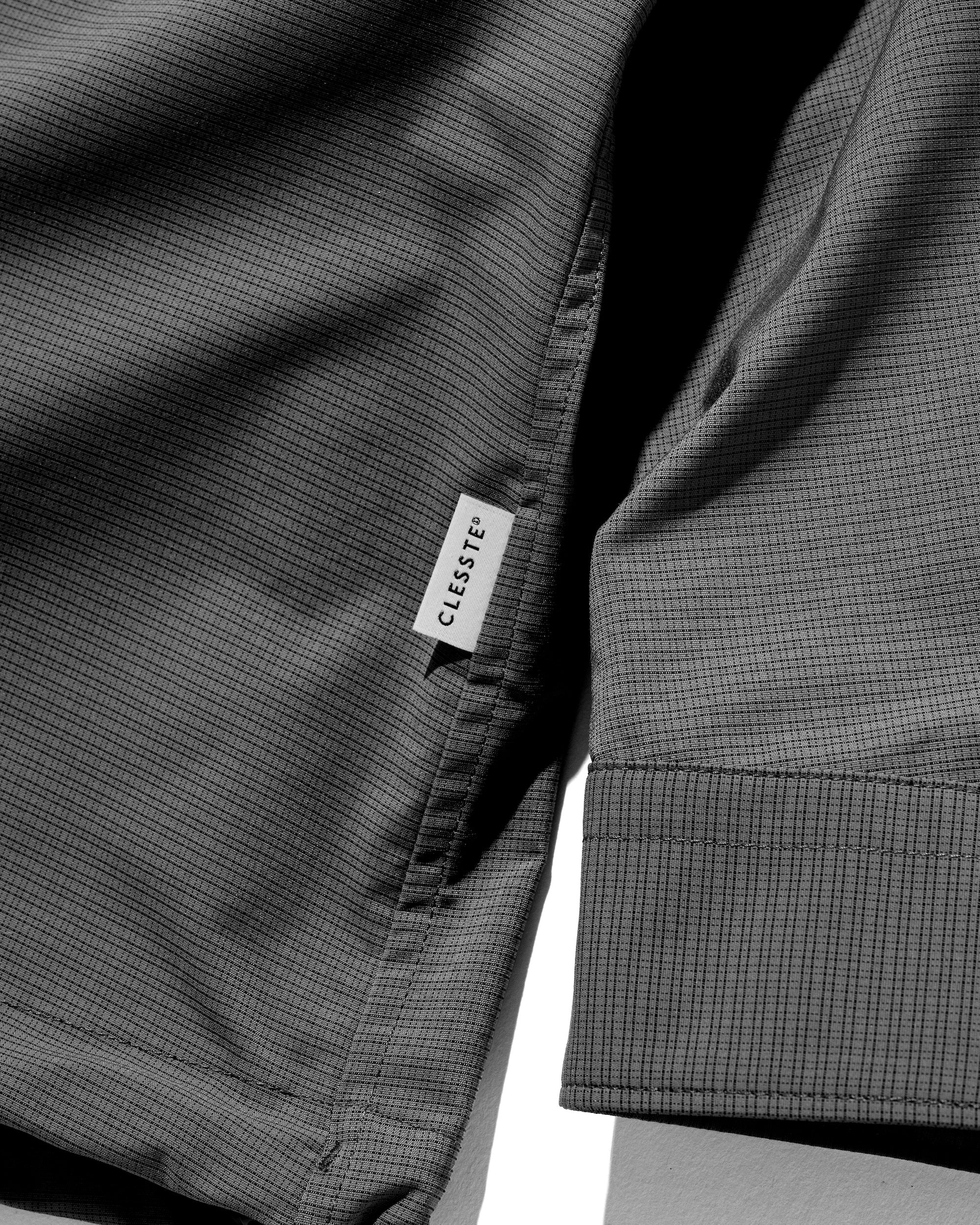 【5.6 TUE 20:00- IN STOCK】MINI PLAID L/S PULLOVER SHIRT (CHARCOAL)
