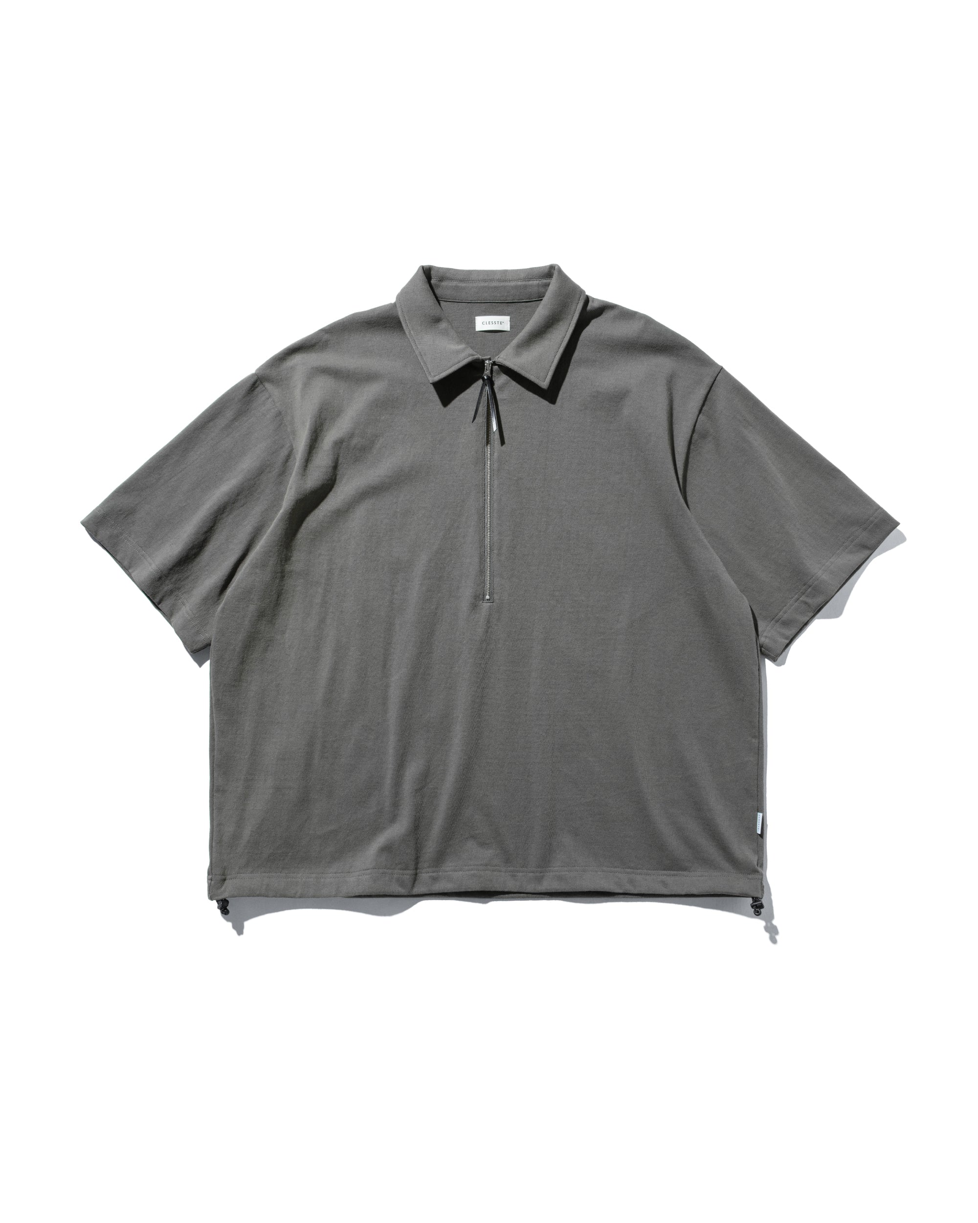 CITY S/S HALF ZIP SHIRT (BLACK)