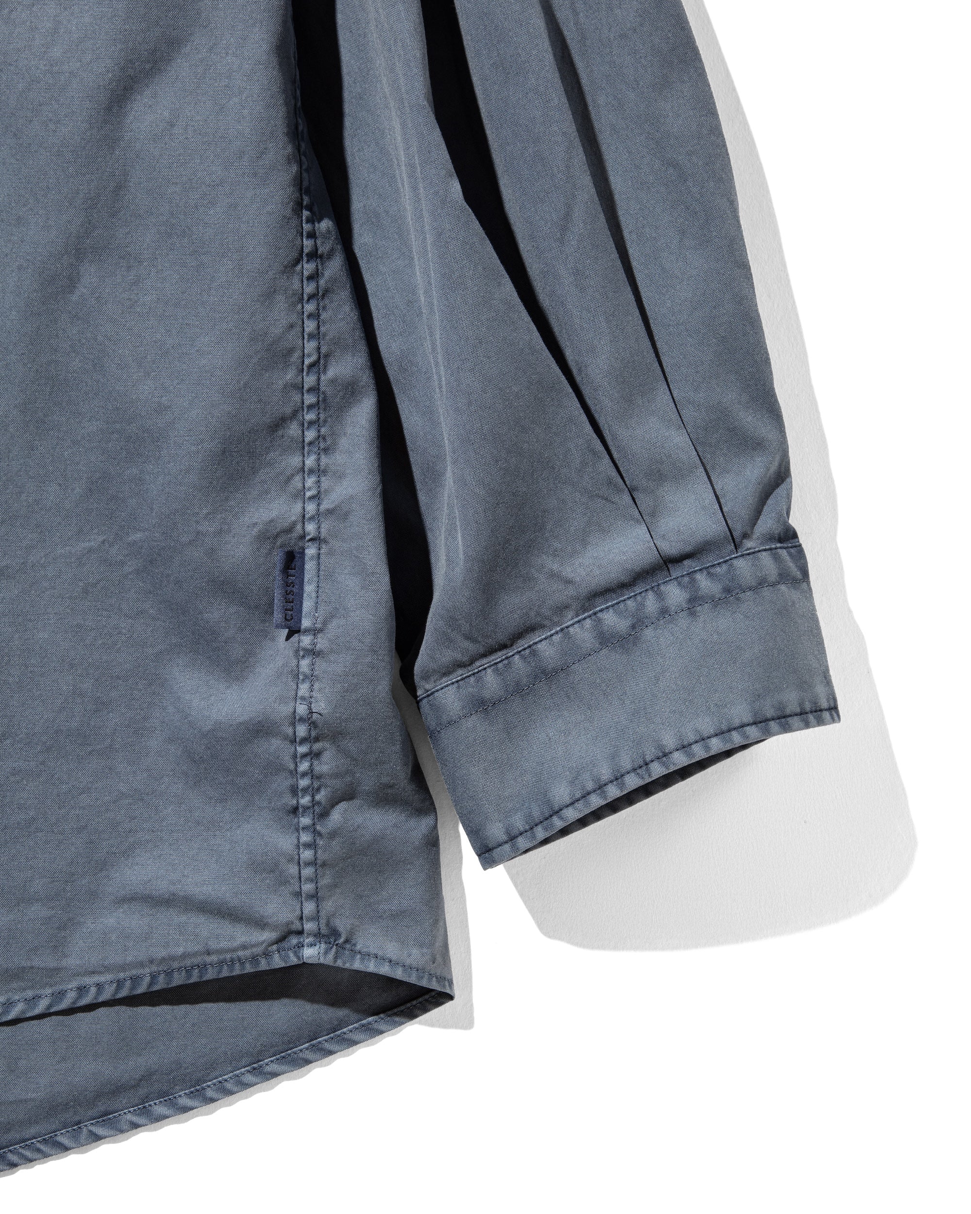 PIGMENT DYED OXFORD CITY SHIRT (FADE BLUE)
