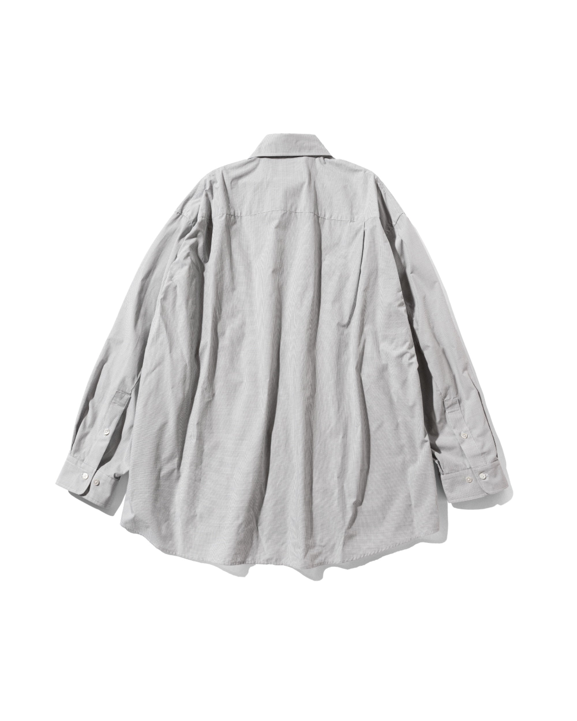 MINI PLAID CLASSIC CITY L/S SHIRT (GRAY)