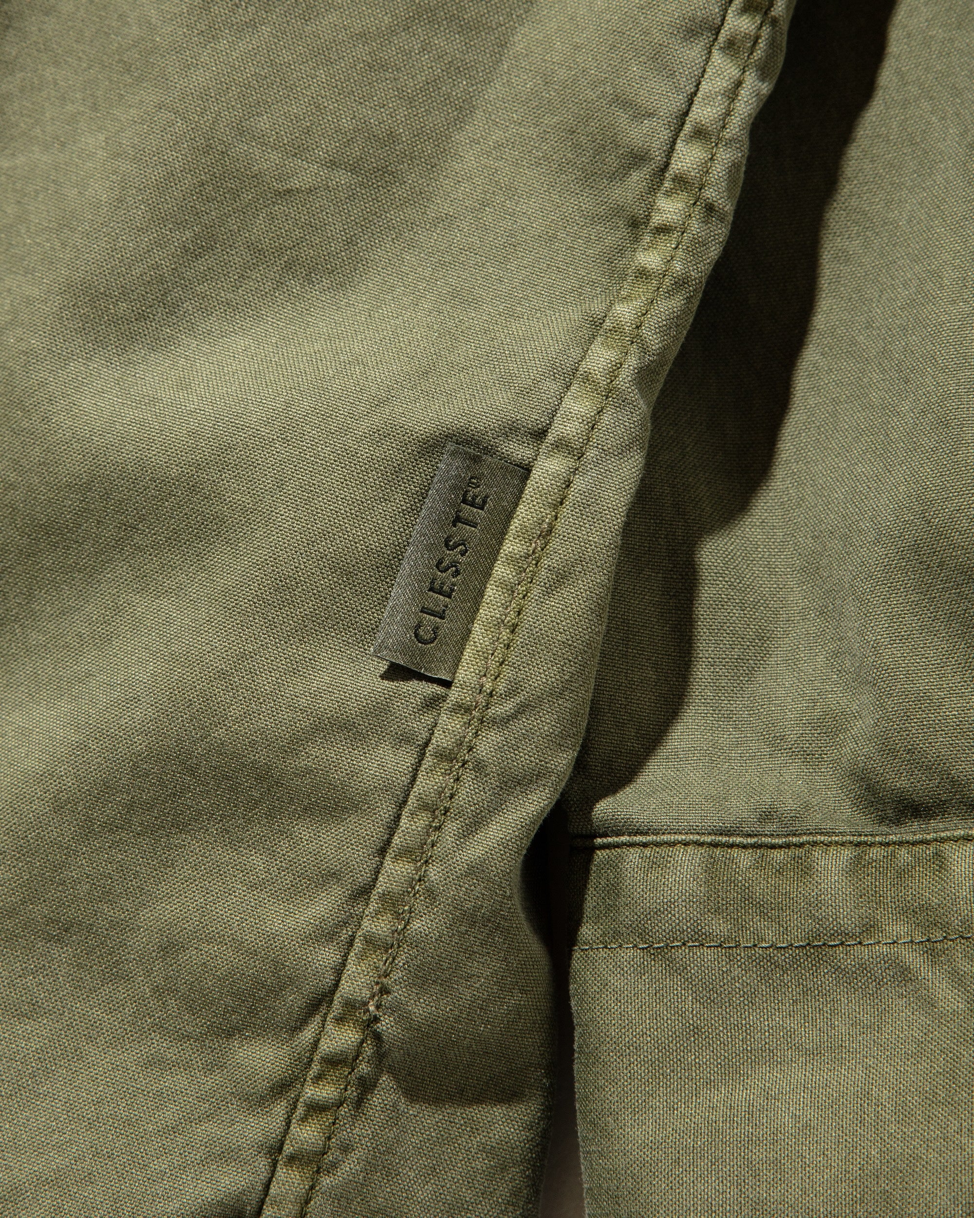 PIGMENT DYED OXFORD CITY SHIRT (FADE OLIVE)