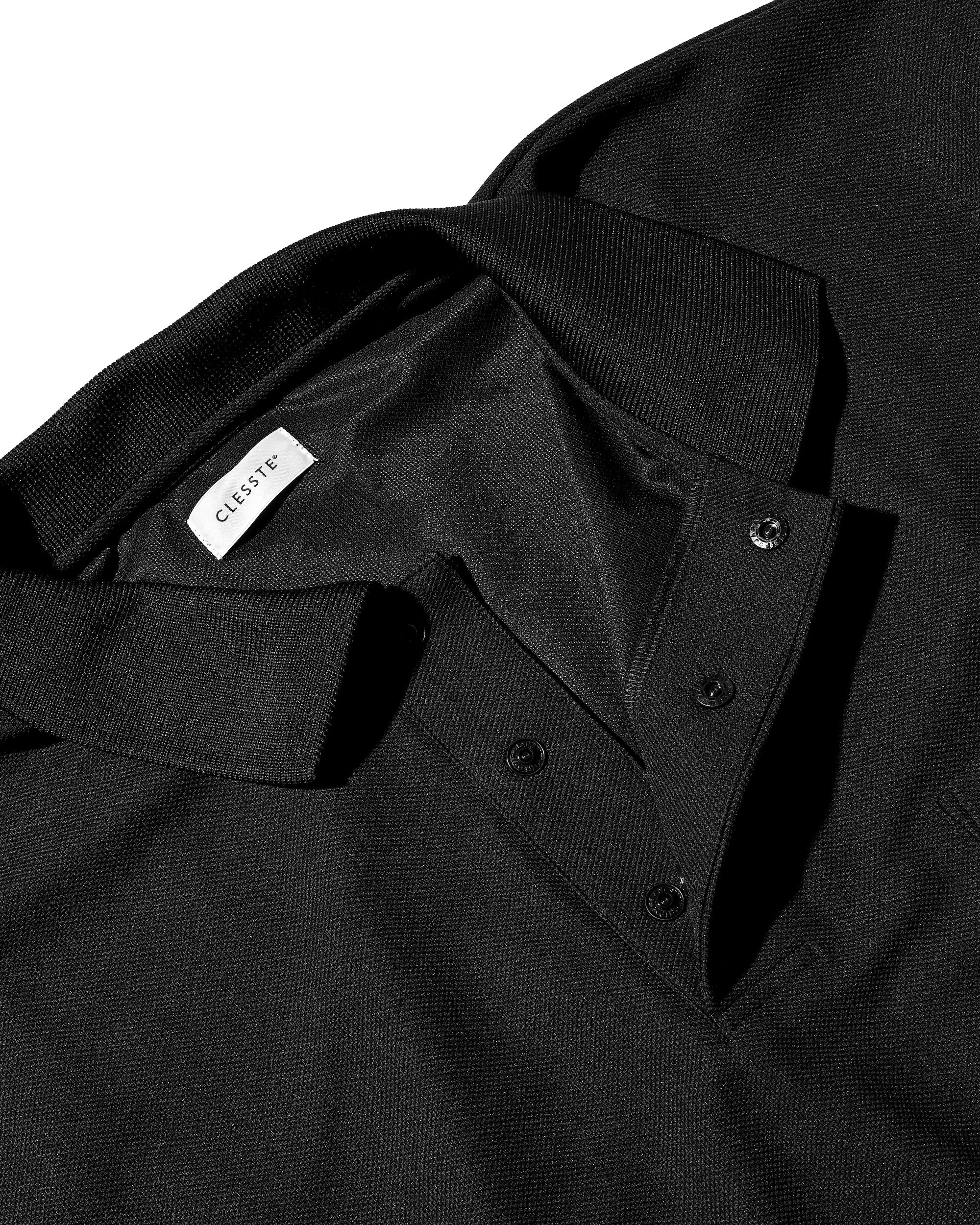 ACTIVE CITY S/S POLO SHIRT (BLACK)