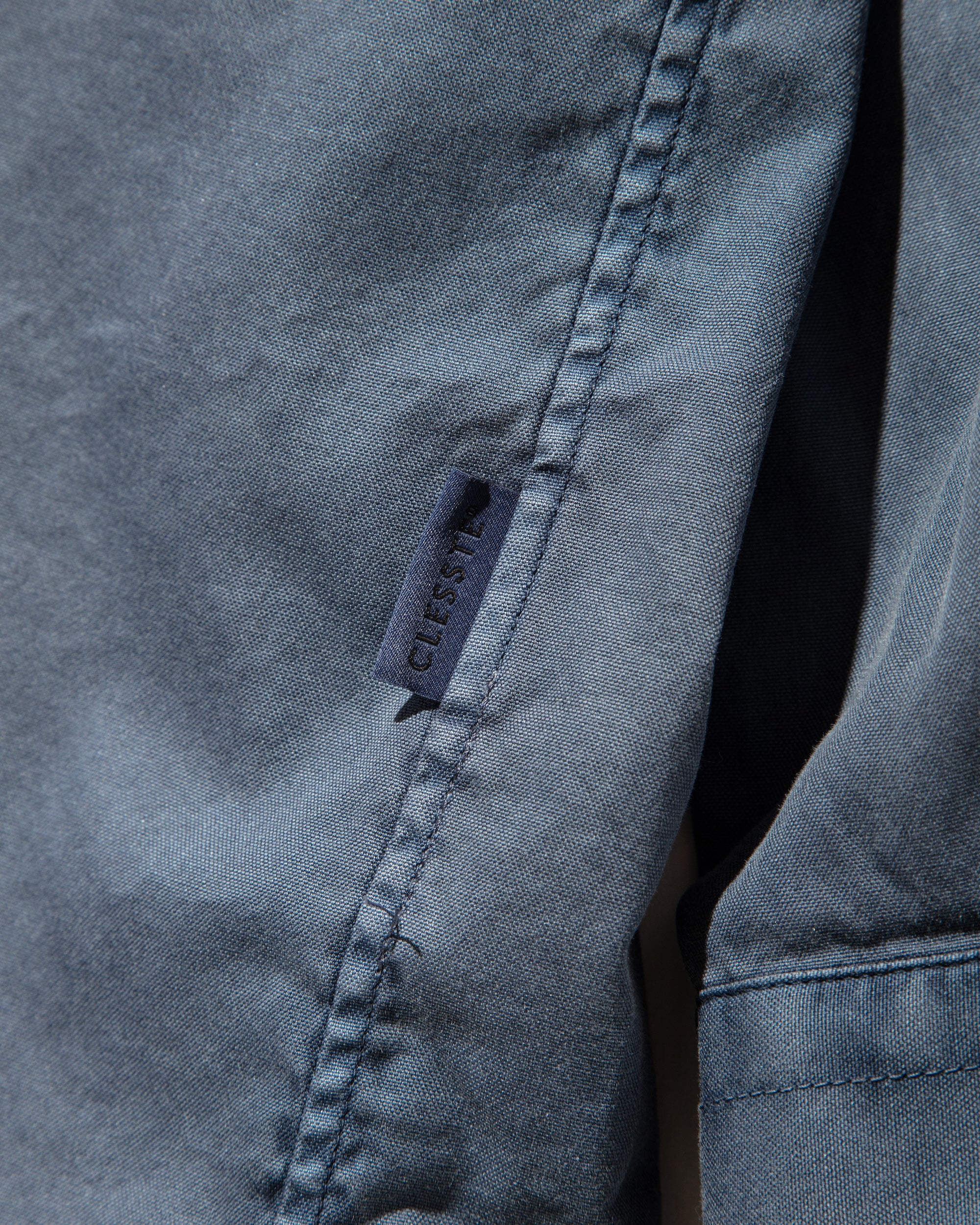 PIGMENT DYED OXFORD CITY SHIRT (FADE BLUE)
