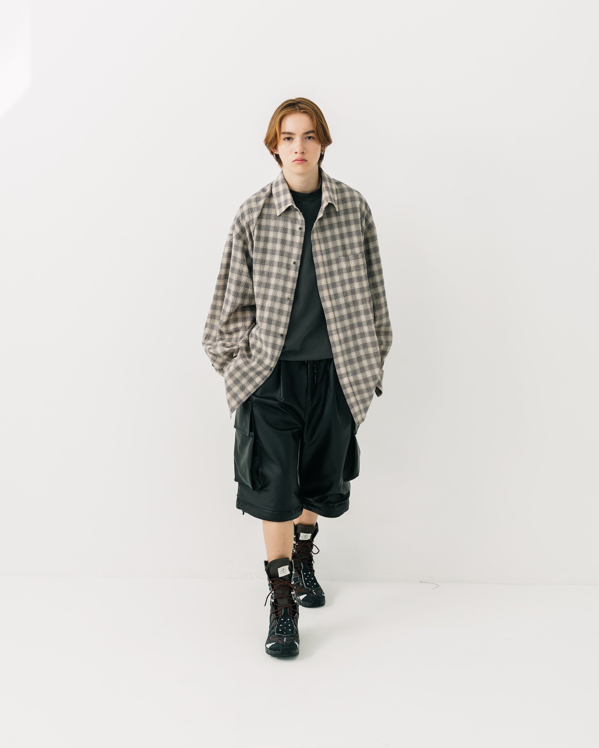 +phenix WINDSTOPPER® by GORE-TEX LABS LEATHER CITY MILITARY HALF PANTS