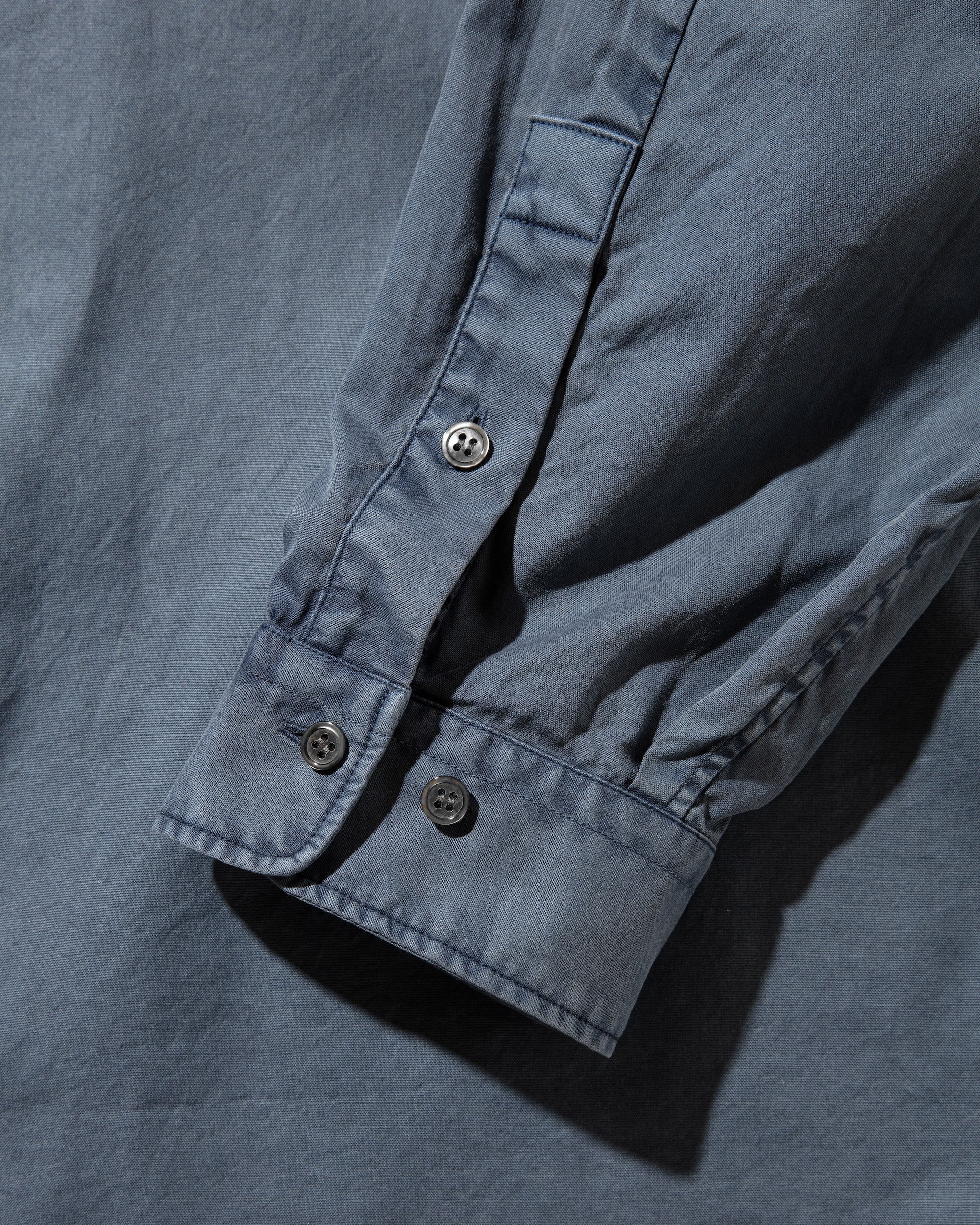 PIGMENT DYED OXFORD CITY SHIRT (FADE BLUE)