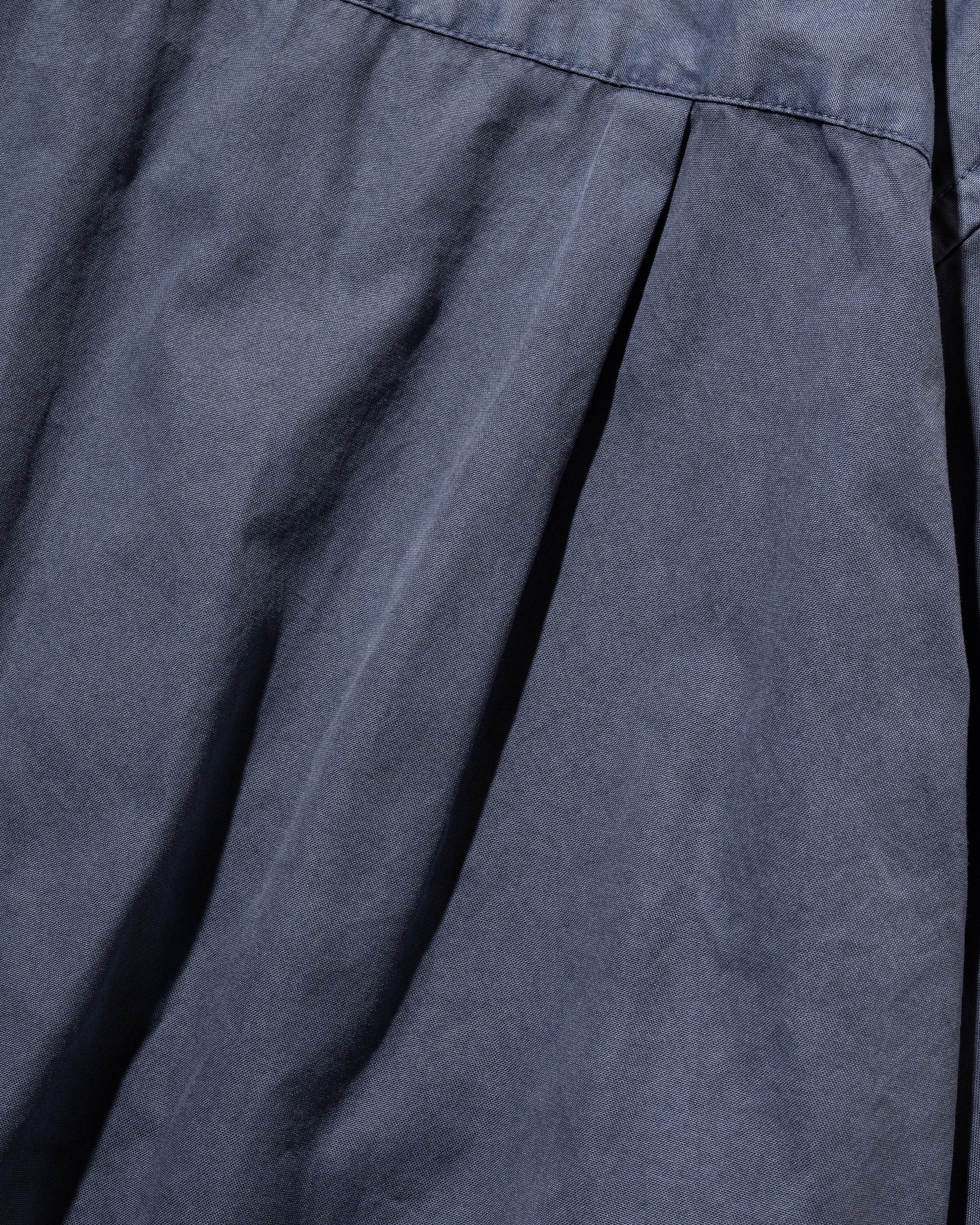 PIGMENT DYED OXFORD CITY S/S SHIRT (FADE BLUE)