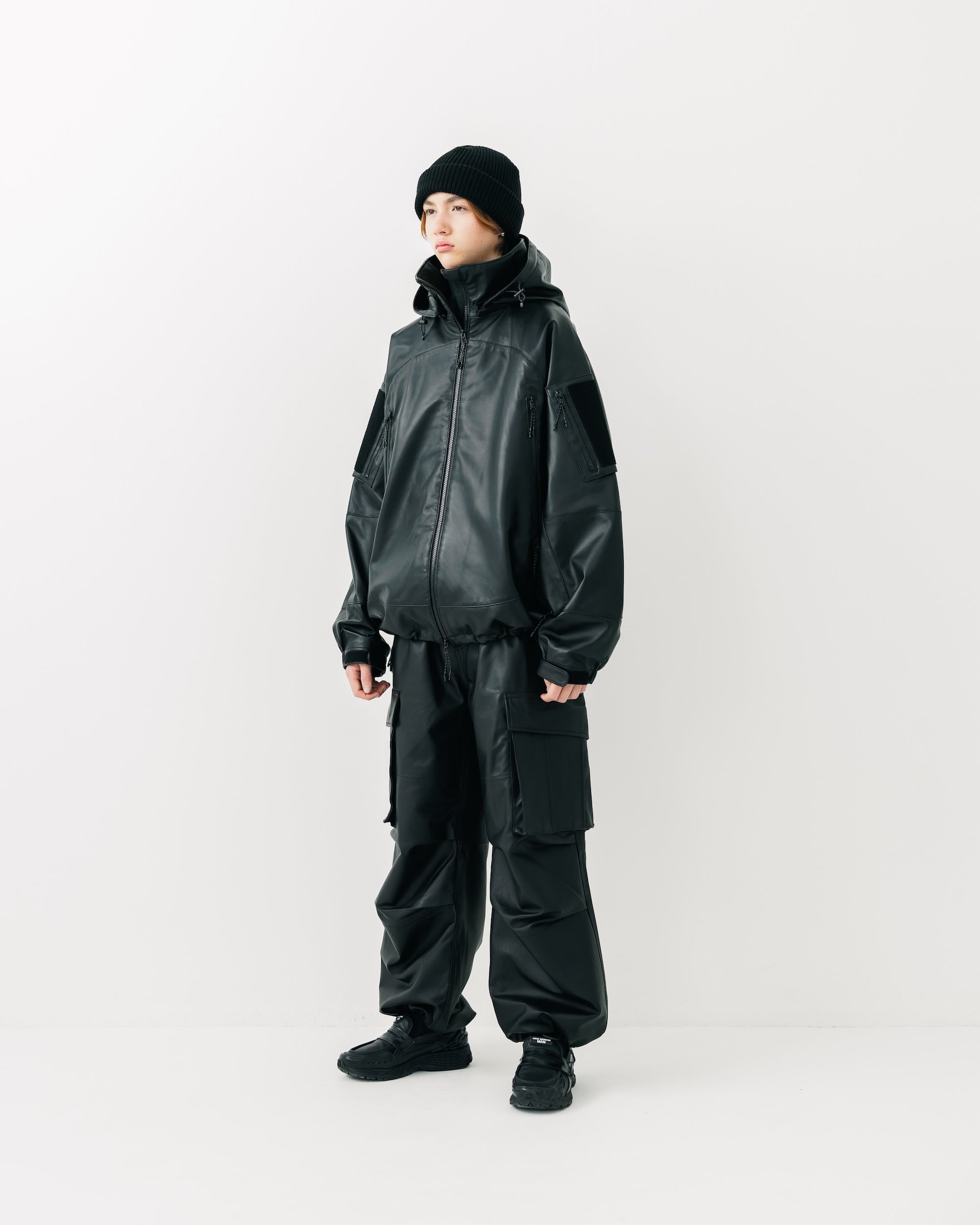 +phenix WINDSTOPPER® by GORE-TEX LABS LEATHER CITY MILITARY JACKET