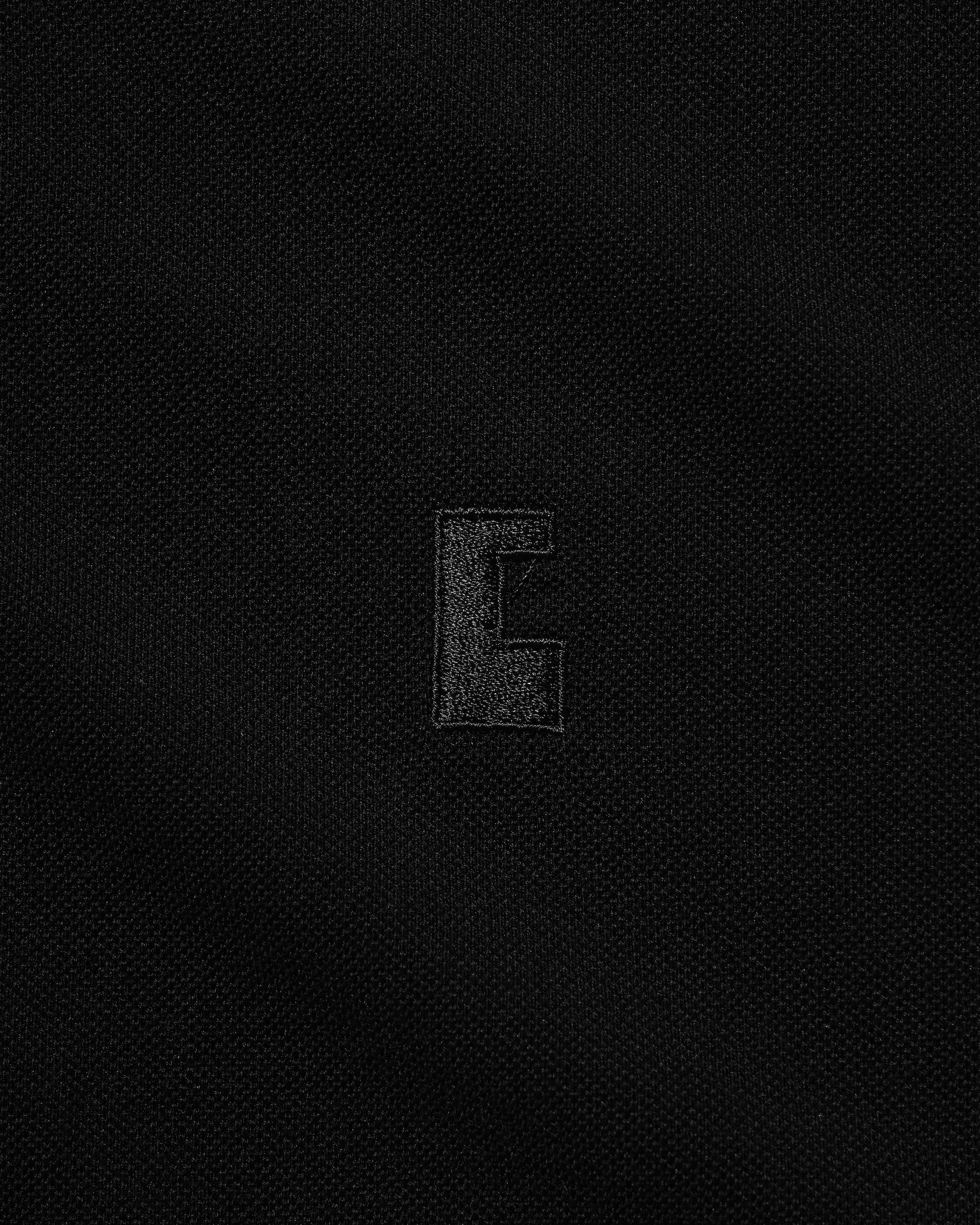 【10.22 WED 20:00- IN STOCK】"C" COTTON CITY L/S POLO SHIRT (BLACK)