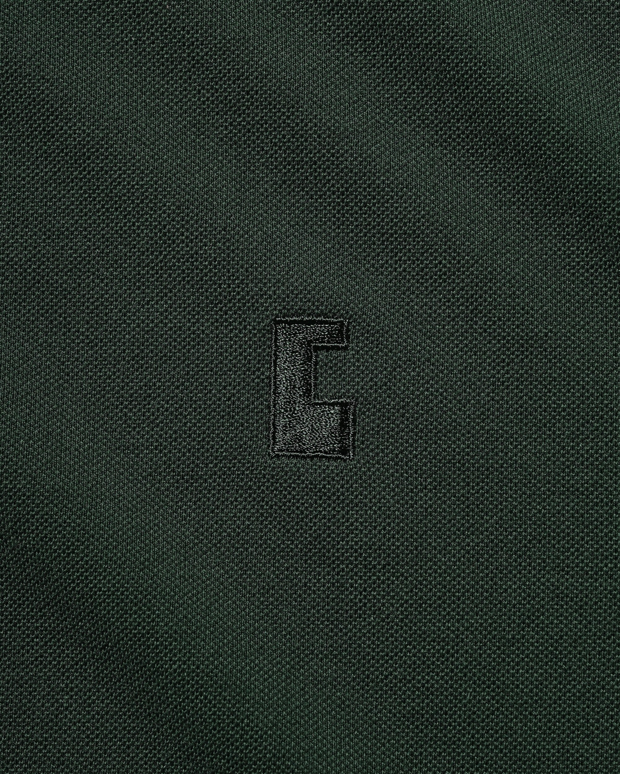 【10.22 WED 20:00- IN STOCK】"C" COTTON CITY L/S POLO SHIRT (GREEN)