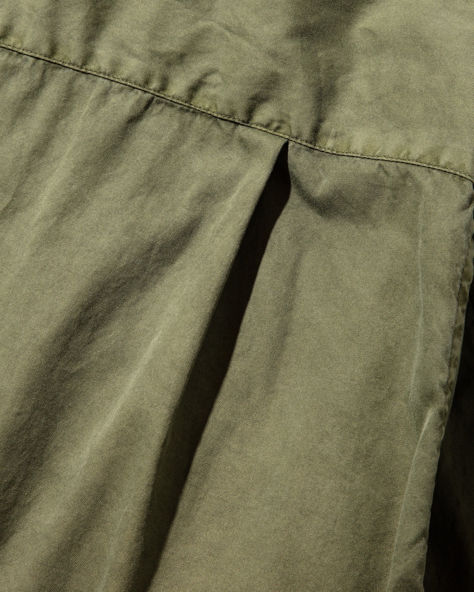 PIGMENT DYED OXFORD CITY SHIRT (FADE OLIVE)