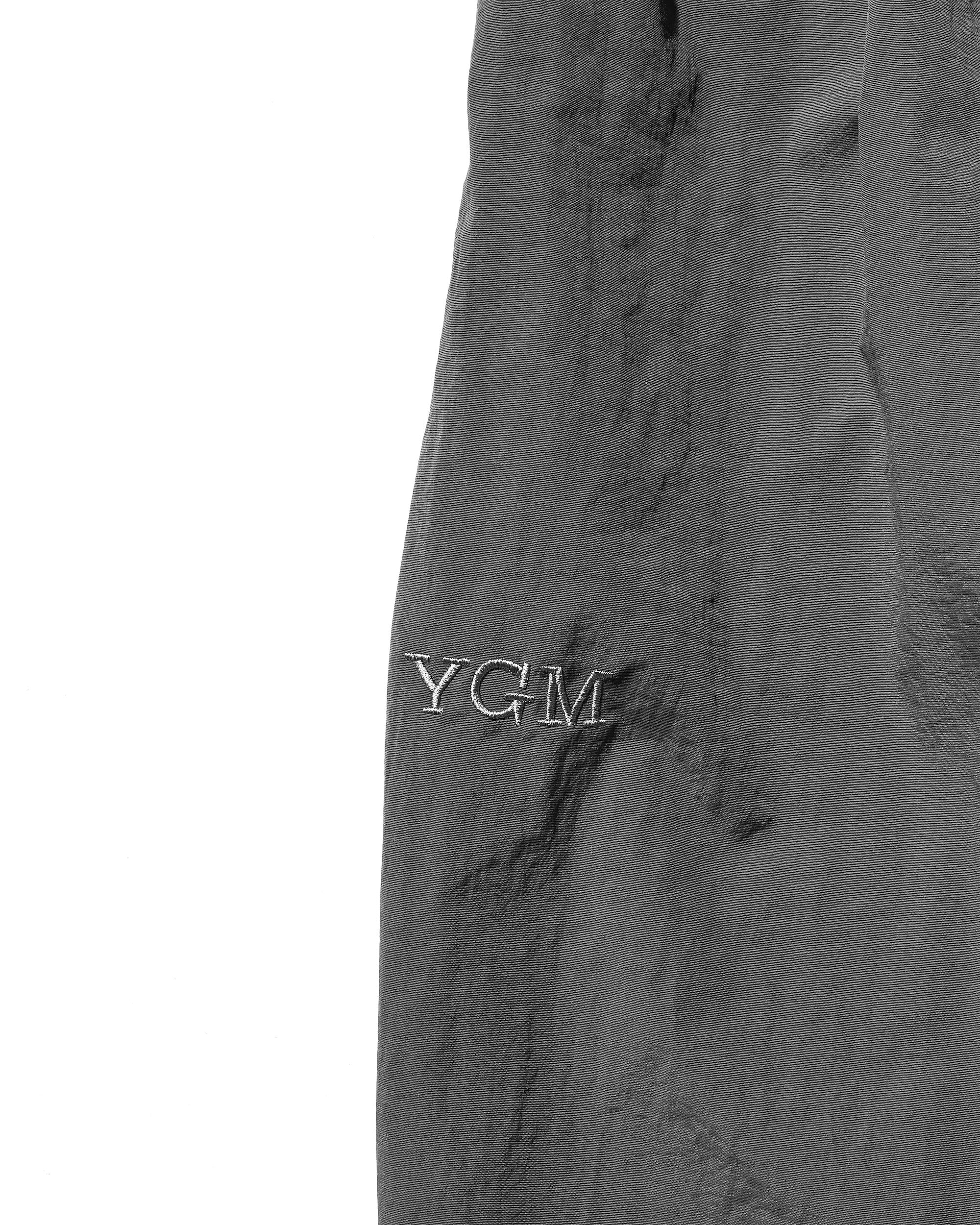 【10.15 WED 20:00- IN STOCK】WATER REPELLENT NYLON CITY UNIFORM WIDE TAPERED PANTS FOR YGM (GRAY×GRAY)
