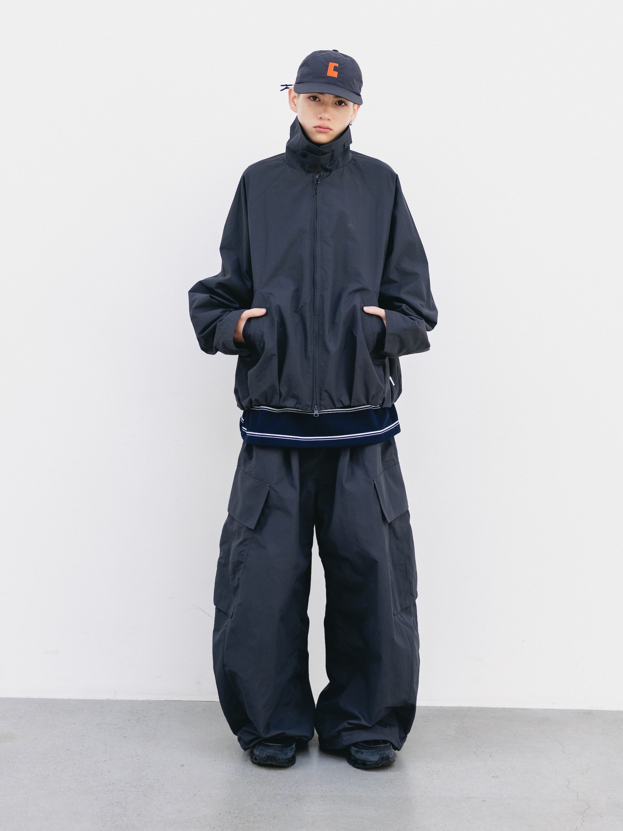 【3.11 WED 20:00- IN STOCK】ACTIVE CITY MEGA POCKET BALLOON CARGO PANTS (GRAY)