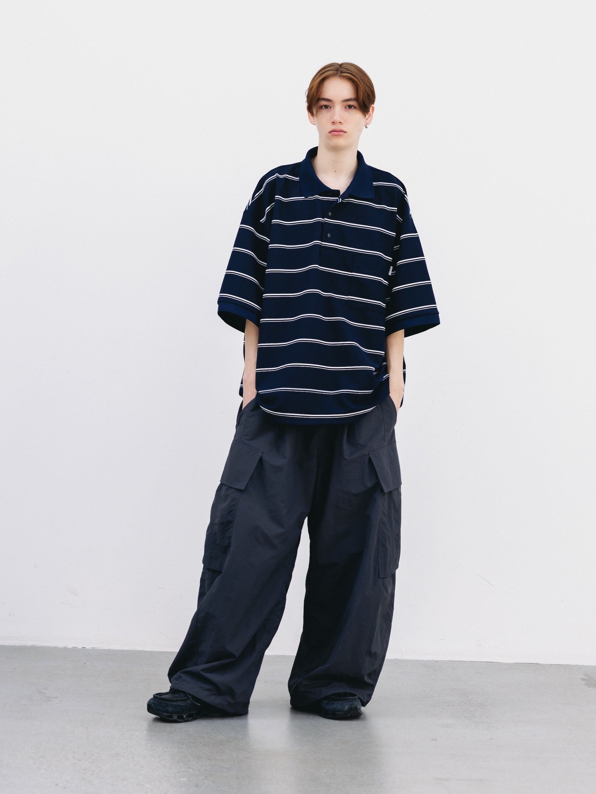 【3.11 WED 20:00- IN STOCK】ACTIVE CITY MEGA POCKET BALLOON CARGO PANTS (GRAY)