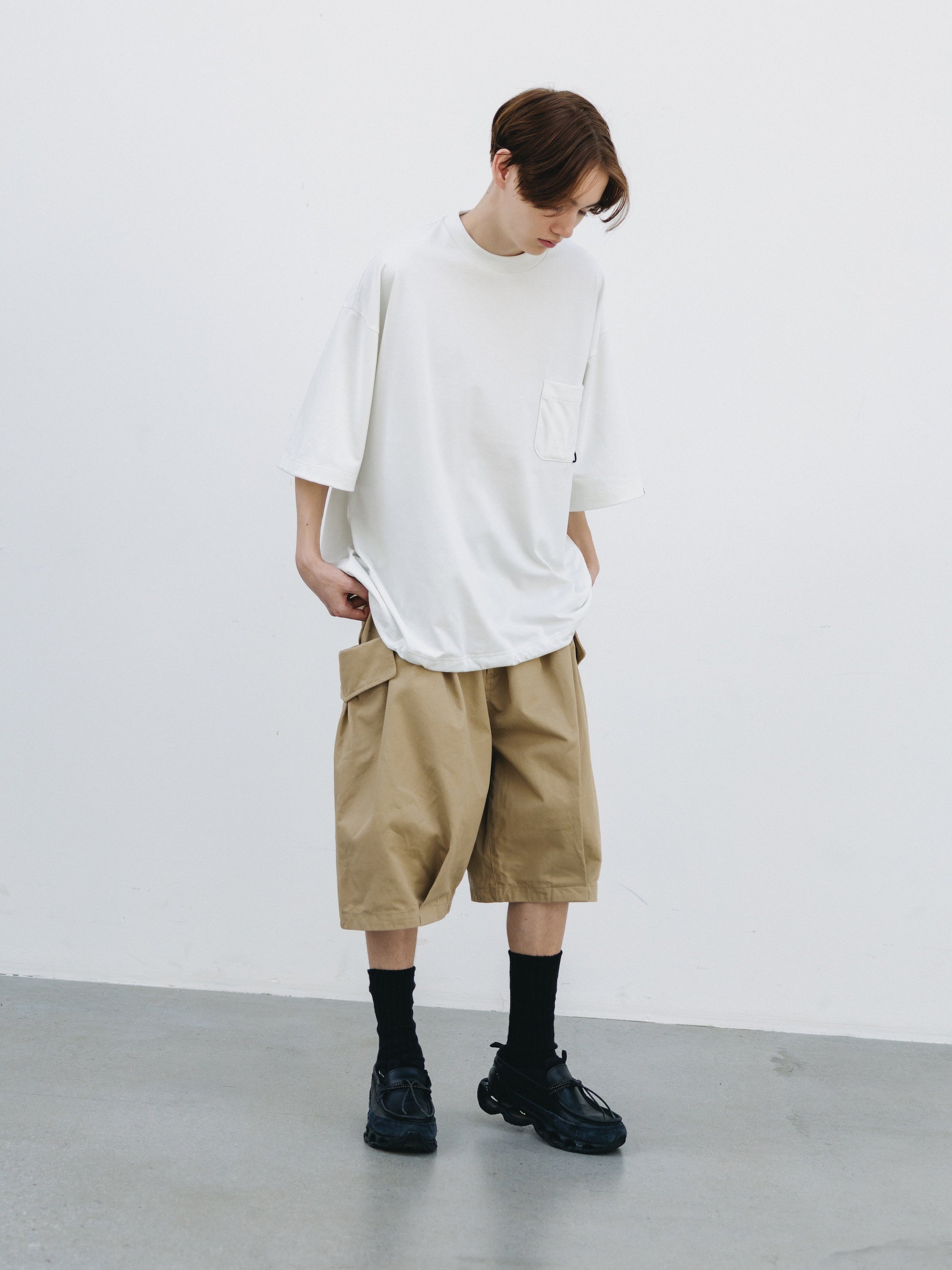 TECH POCKET S/S T-SHIRT (WHITE)