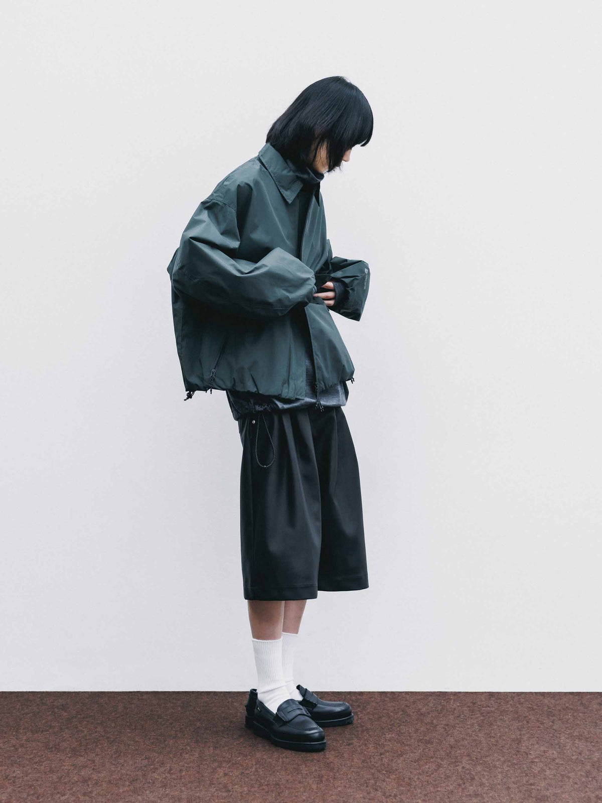 【9.12 SAT 20:00- IN STOCK】+phenix WINDSTOPPER® by GORE-TEX LABS CITY FLIGHT JACKET (ASPHALT GRAY)