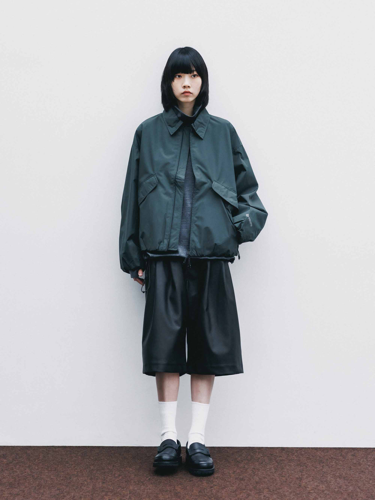 【9.12 SAT 20:00- IN STOCK】+phenix WINDSTOPPER® by GORE-TEX LABS CITY FLIGHT JACKET (ASPHALT GRAY)