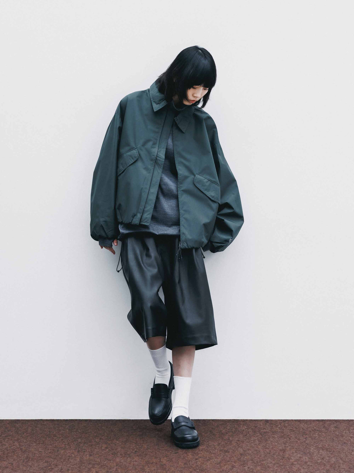 【9.12 SAT 20:00- IN STOCK】+phenix WINDSTOPPER® by GORE-TEX LABS CITY FLIGHT JACKET (ASPHALT GRAY)